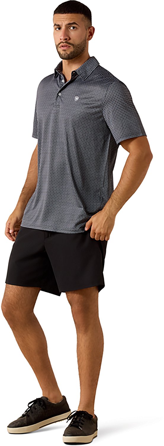 Ariat Men's Allover Print Polo Shirt - view number 3