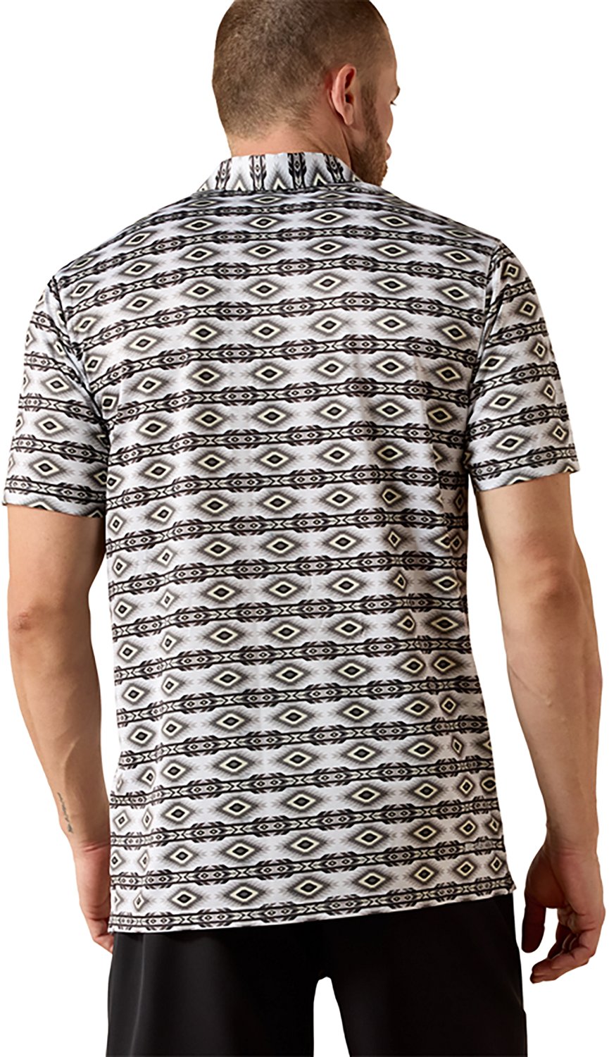 Ariat Men's Allover Print Polo Shirt - view number 2