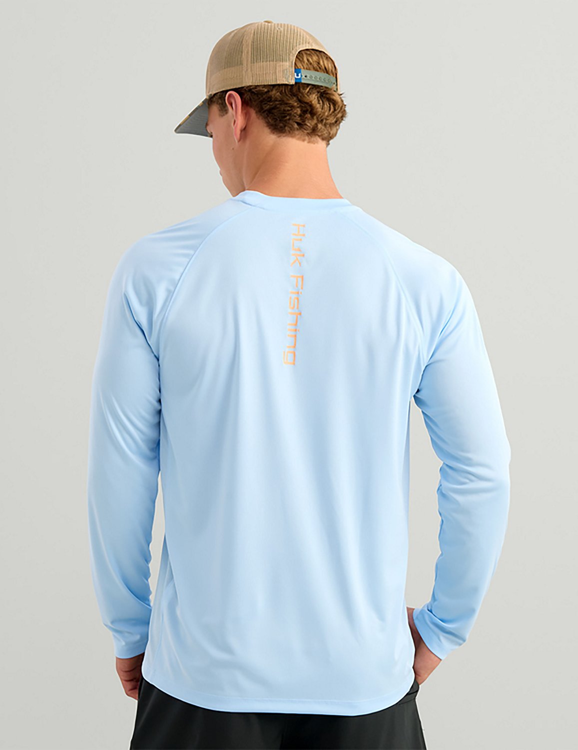 Huk Men's Vented Pursuit Long Sleeve Graphic T-shirt - view number 2