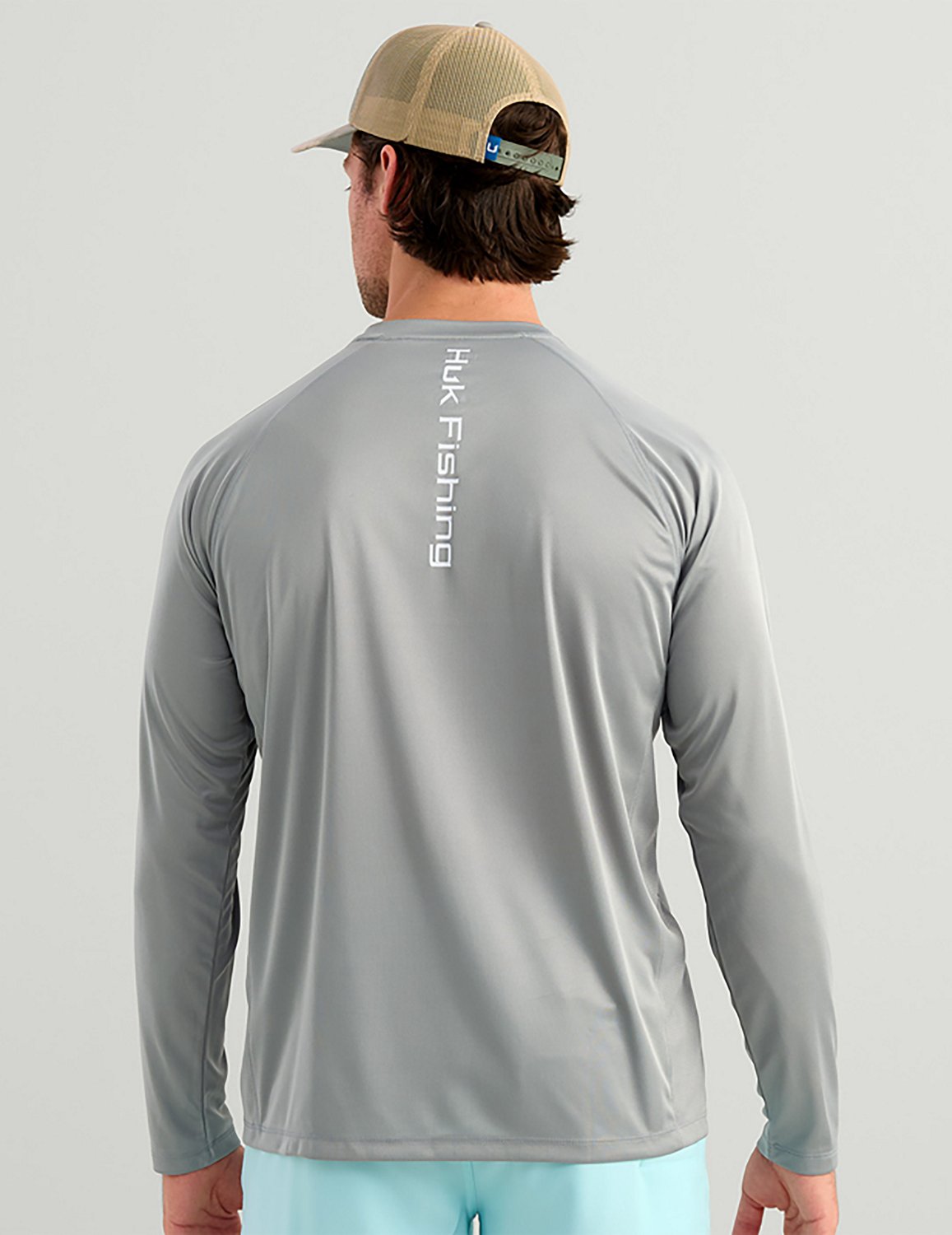 Huk Men's Vented Pursuit Long Sleeve Graphic T-shirt - view number 2