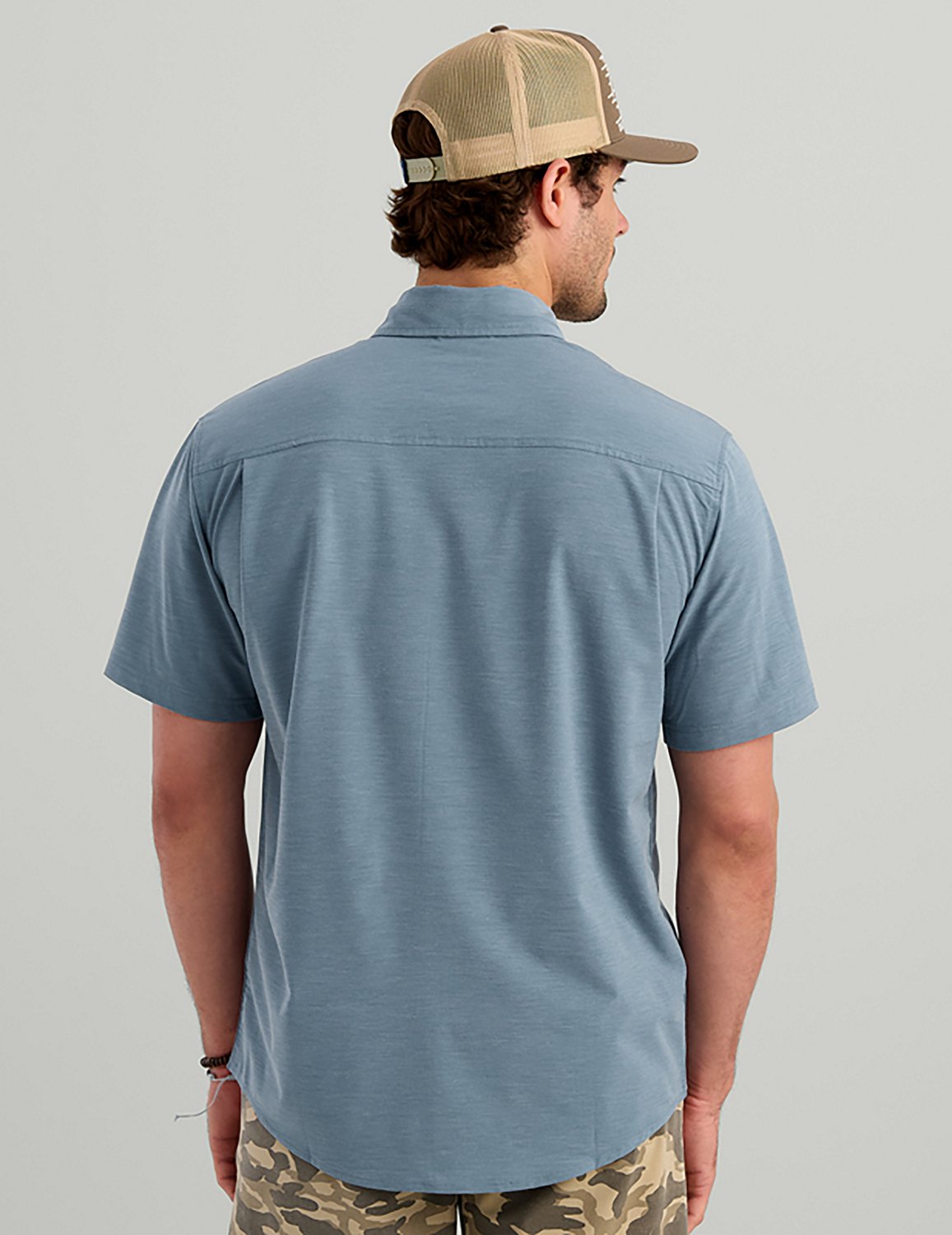 Huk Men's Kona Solid Button-Down Shirt - view number 2