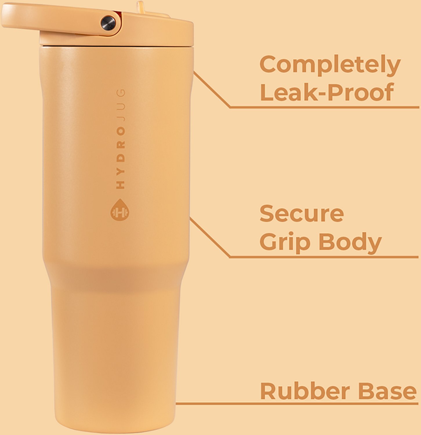 HydroJug Sport 40oz Flip Straw Water Bottle - view number 6