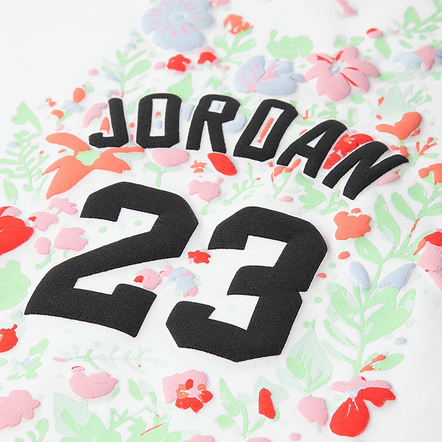 Jordan Girls' Floral Jersey Graphic T-shirt - view number 5