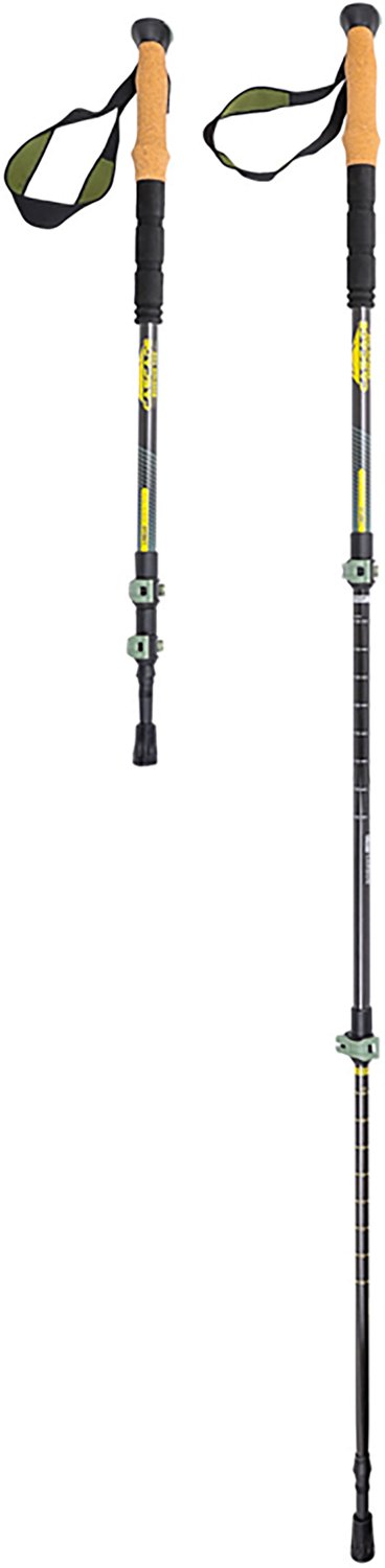 Cascade Mountain Tech Carbon Fiber Quick-Lock Trekking Poles