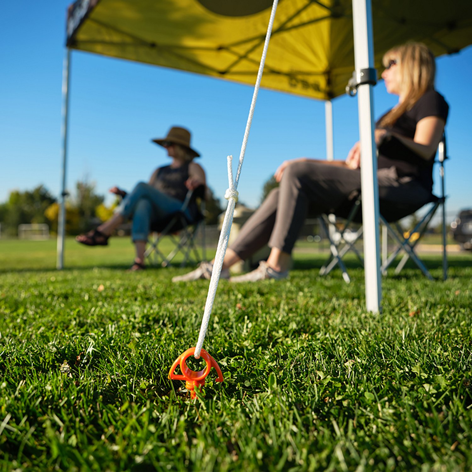 Nite Ize Orange Screw Small Ground Anchor 4-Pack - view number 8