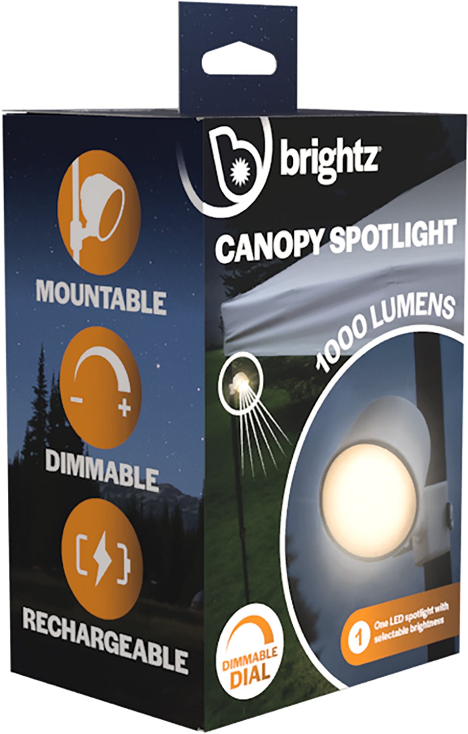 Brightz Canopy Rechargeable Dimmable  Spotlight - view number 2