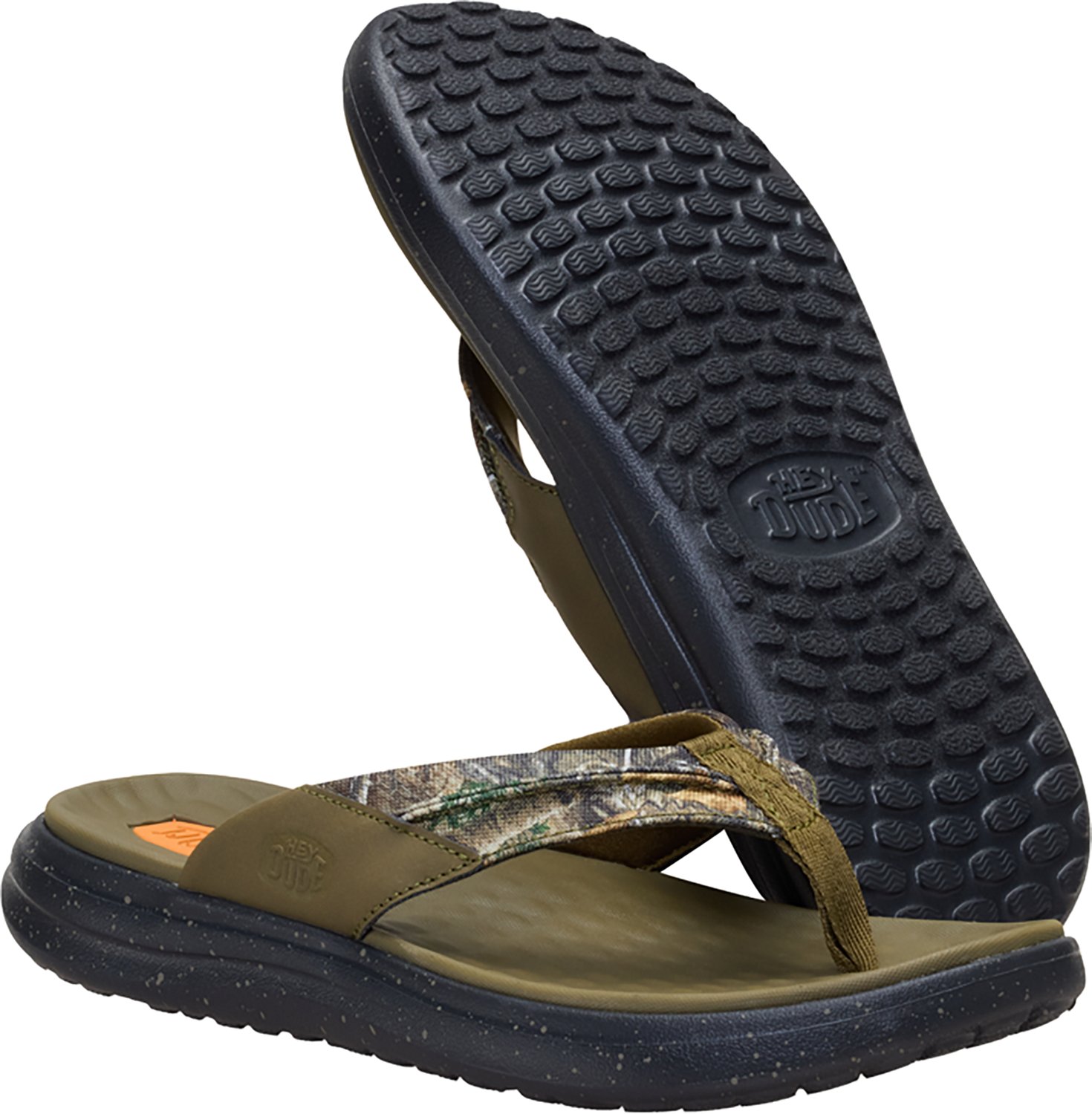 HEYDUDE Men's Finn Flip Realtree Edge Shoes - view number 6