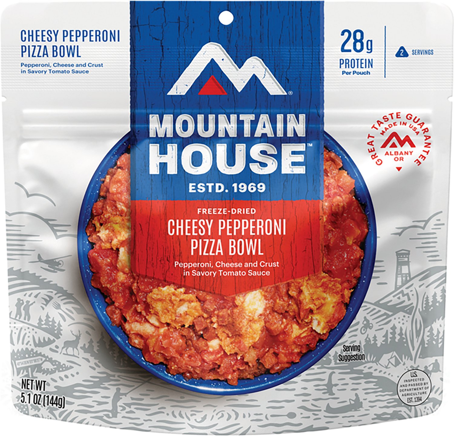 Mountain House Cheesy Pepperoni Pizza