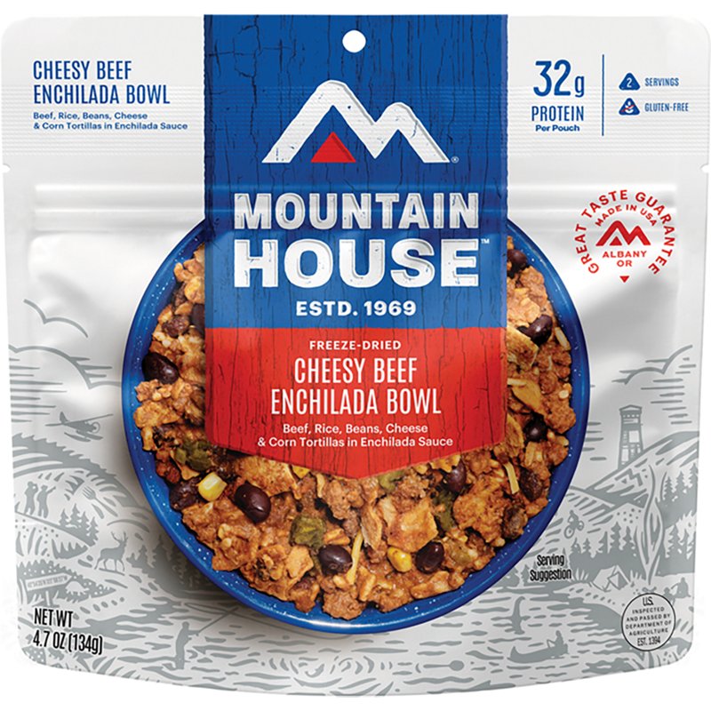 Mountain House Cheesy Beef Enchilada Bowl