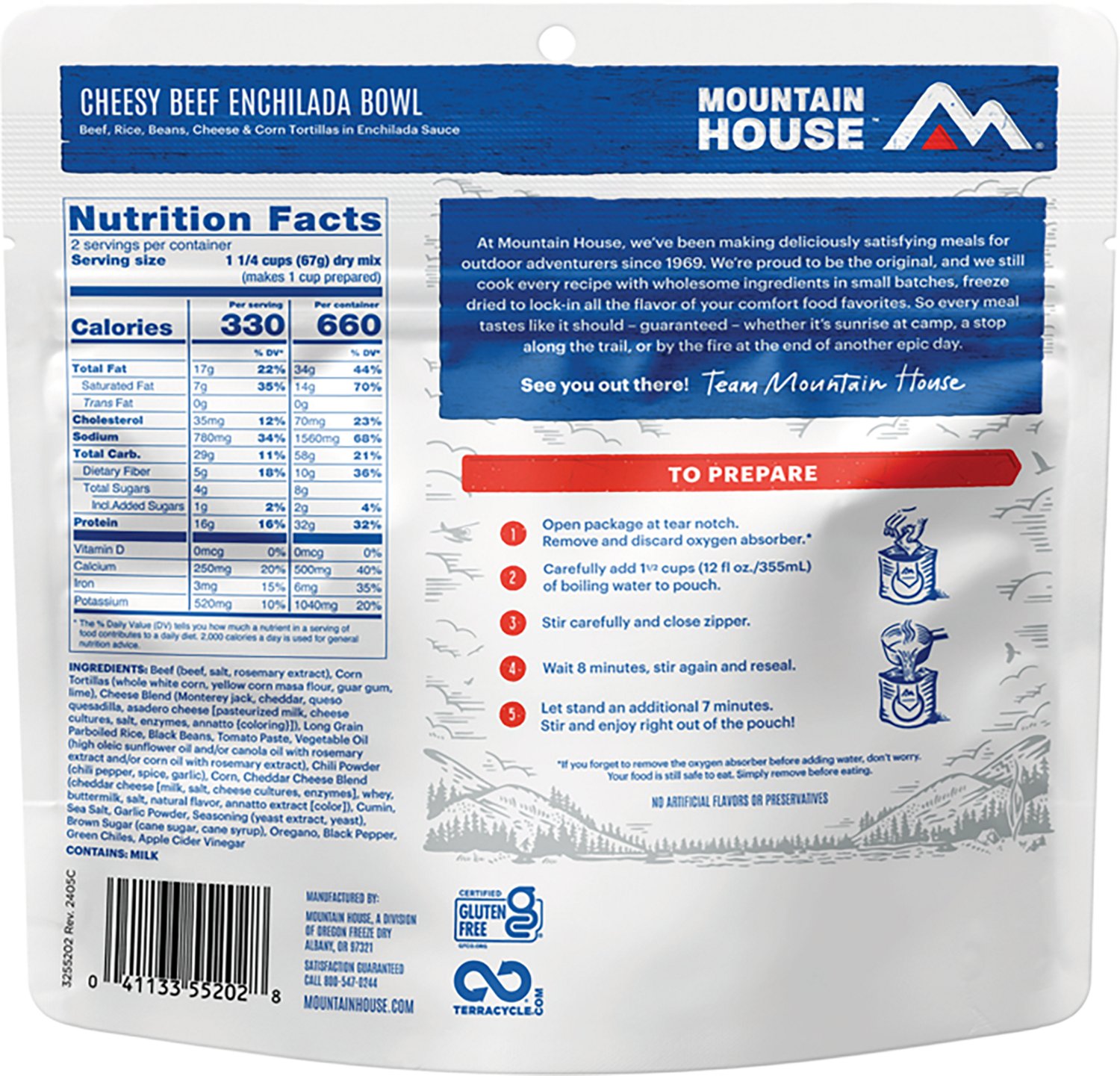 Mountain House Beef Enchilada Bowl - view number 2