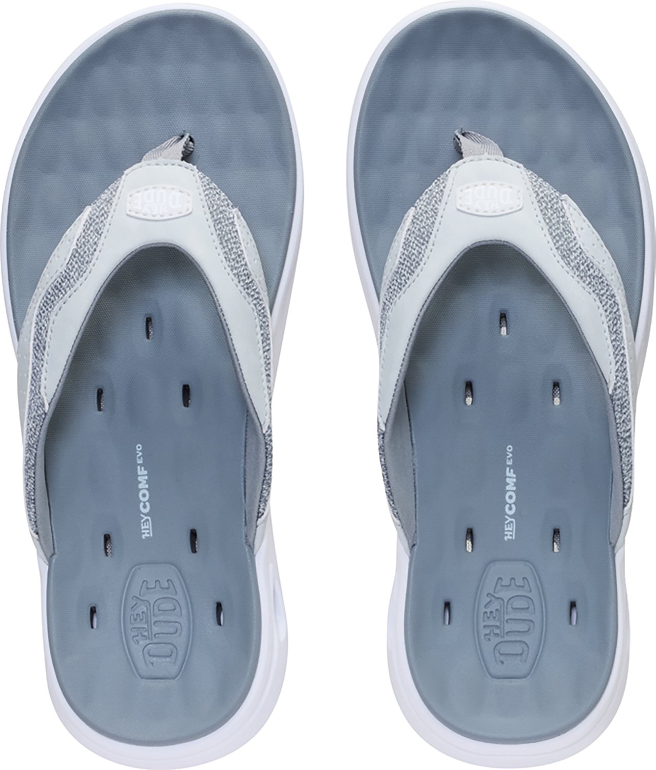 HEYDUDE Men's Mesh Hey20 Flip-Flops - view number 5
