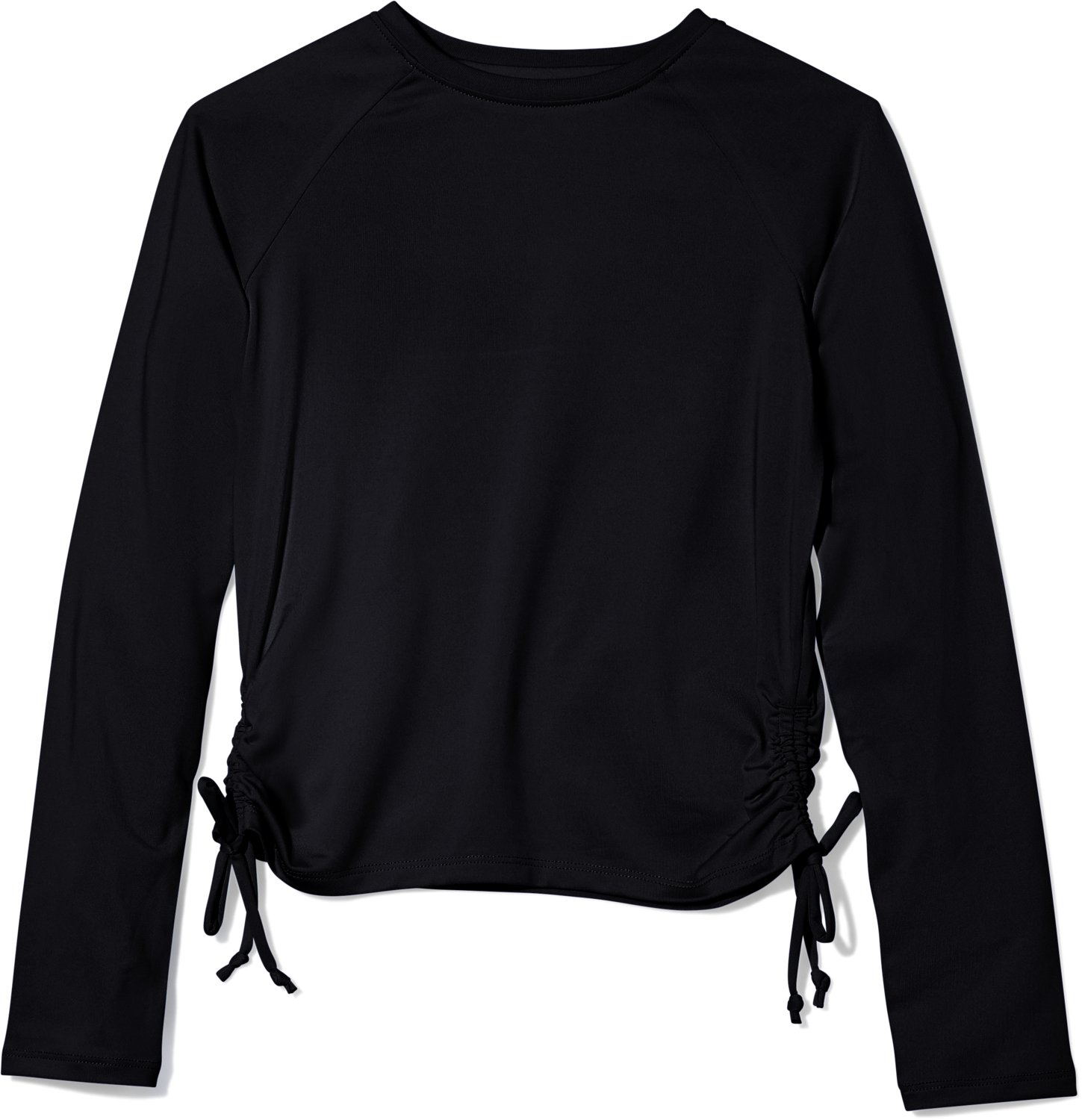 O'Rageous Girls’ Cinched Long Sleeve Rash Guard