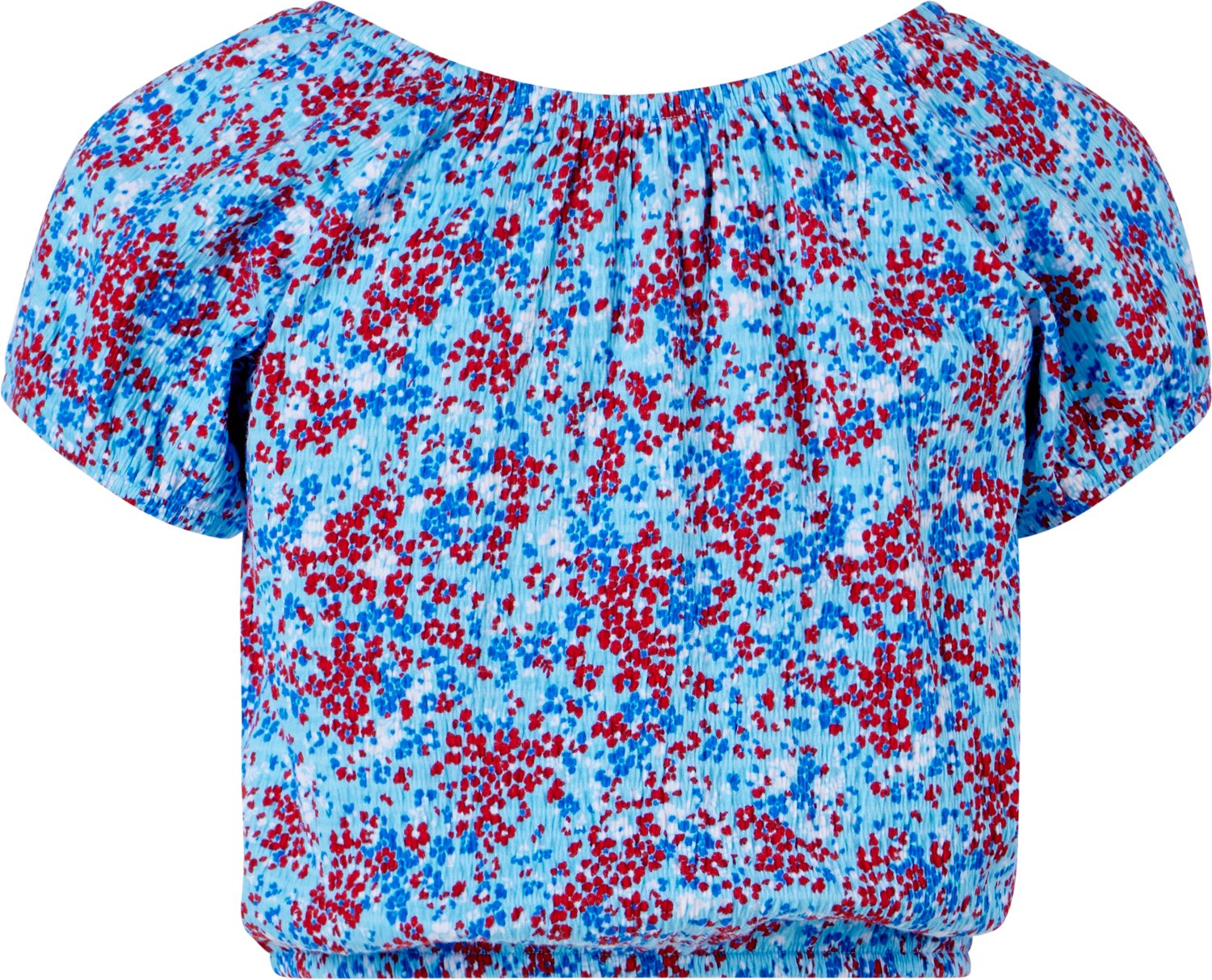 BCG Girls' Puff Sleeve Cinched T-shirt Dress - view number 2