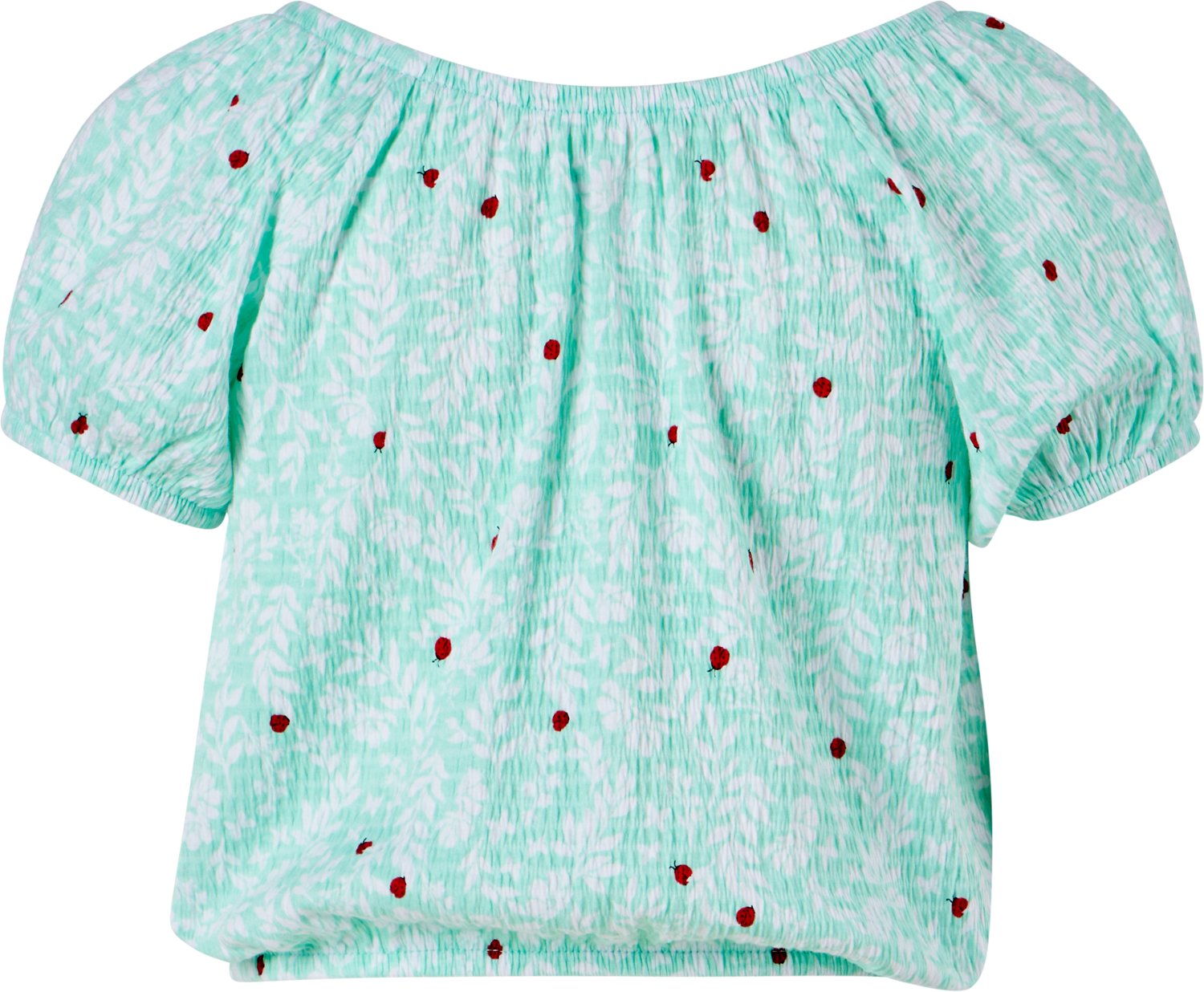 BCG Girls' Puff Sleeve Cinched T-shirt Dress - view number 2