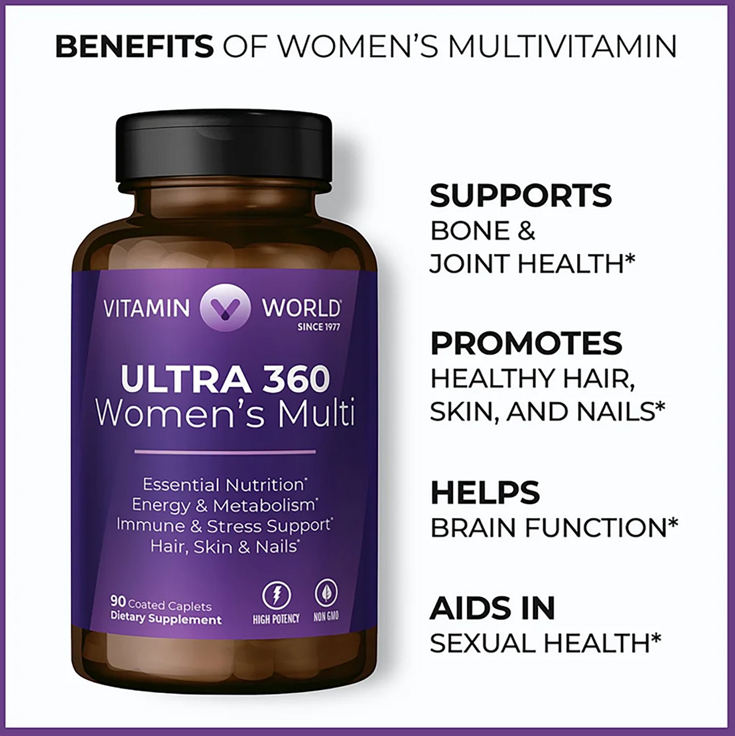 Vitamin World ULTRA 360 Women's Multivitamin 90-count - view number 2