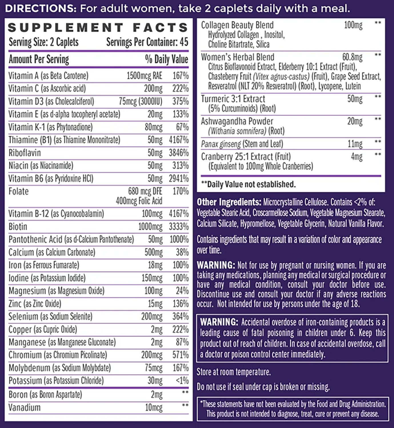 Vitamin World ULTRA 360 Women's Multivitamin 90-count - view number 5