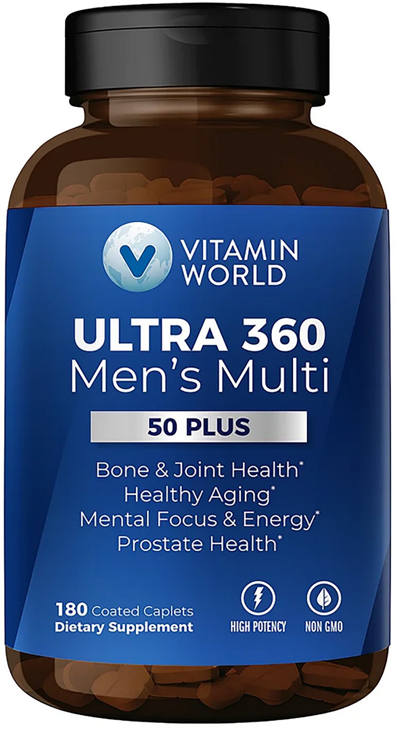 Vitamin World ULTRA 360 Men's 50+ Multivitamin