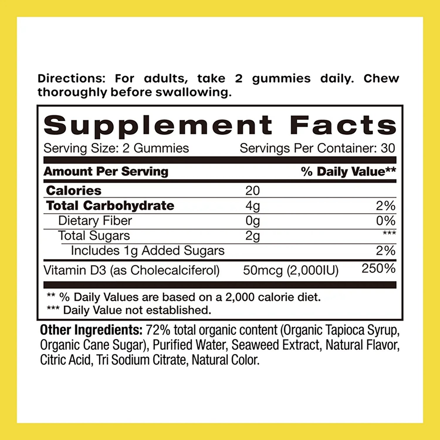 Vitamin World D Light Gummy 60-count - view number 2