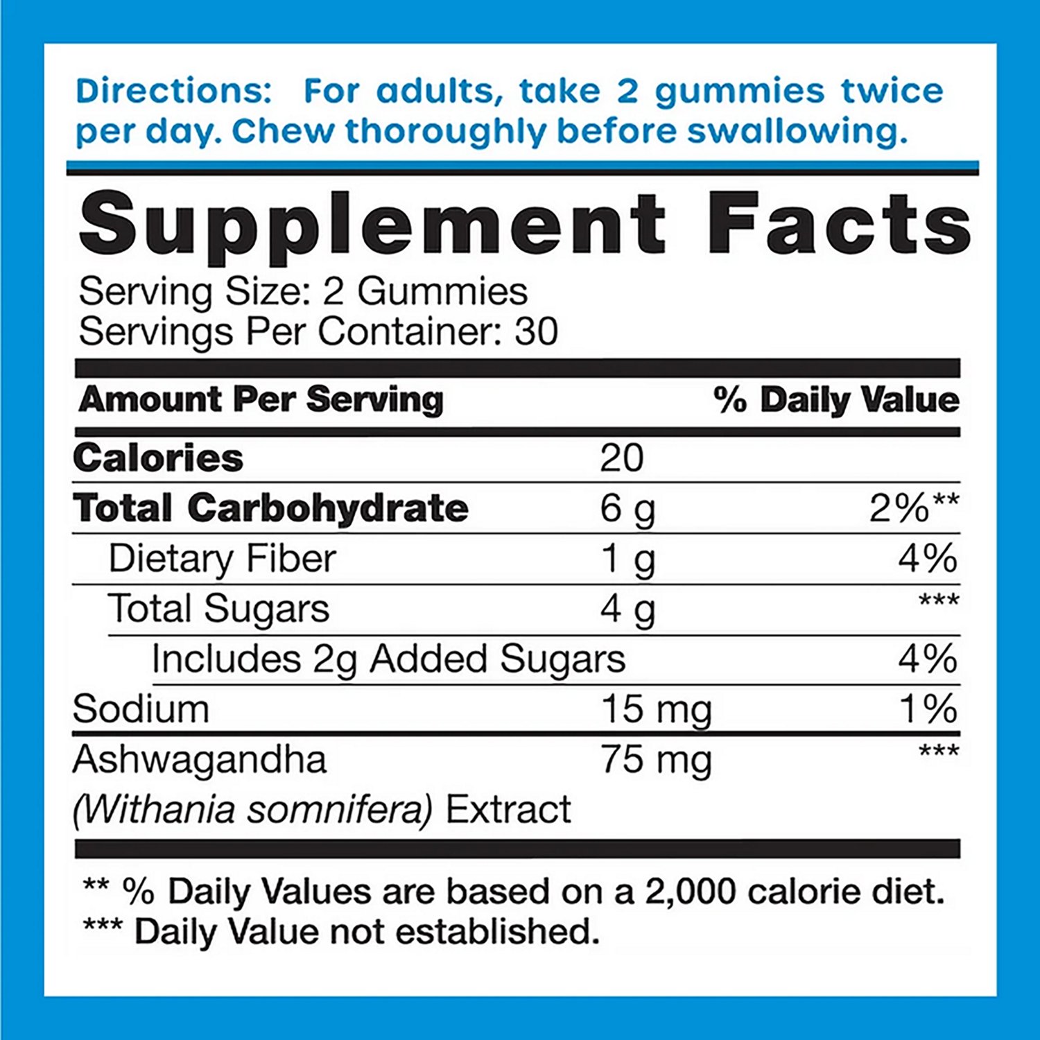 Vitamin World Ashwagandha Gummies 60-count - view number 2