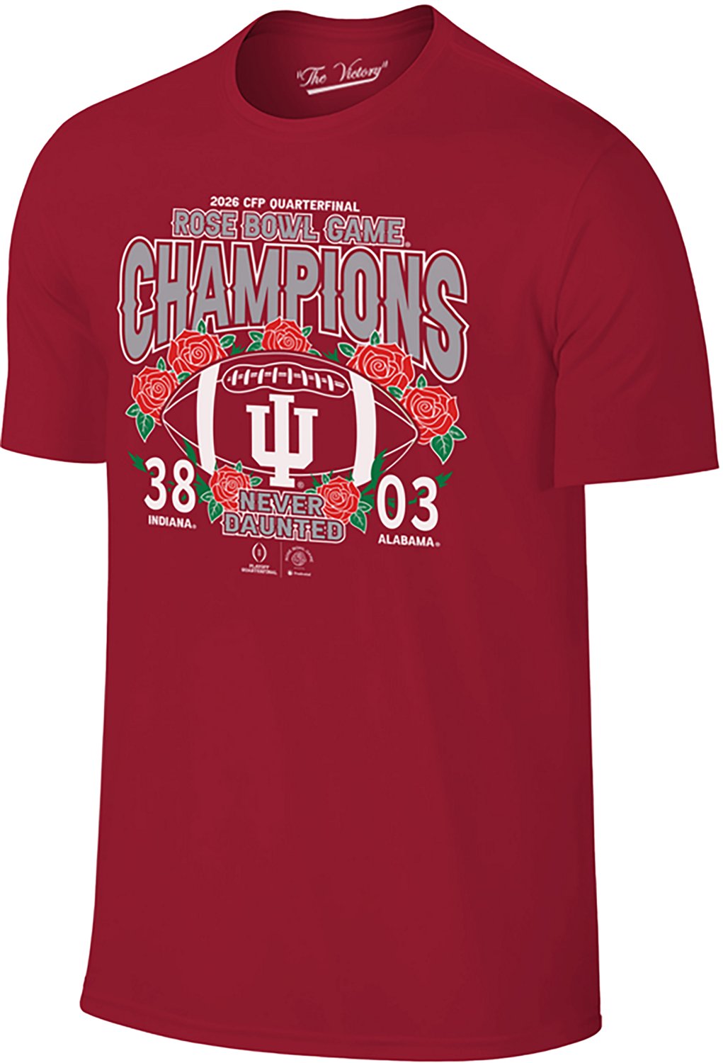 The Victory Men's Indiana University 2026 Rose Bowl Champions T-Shirt