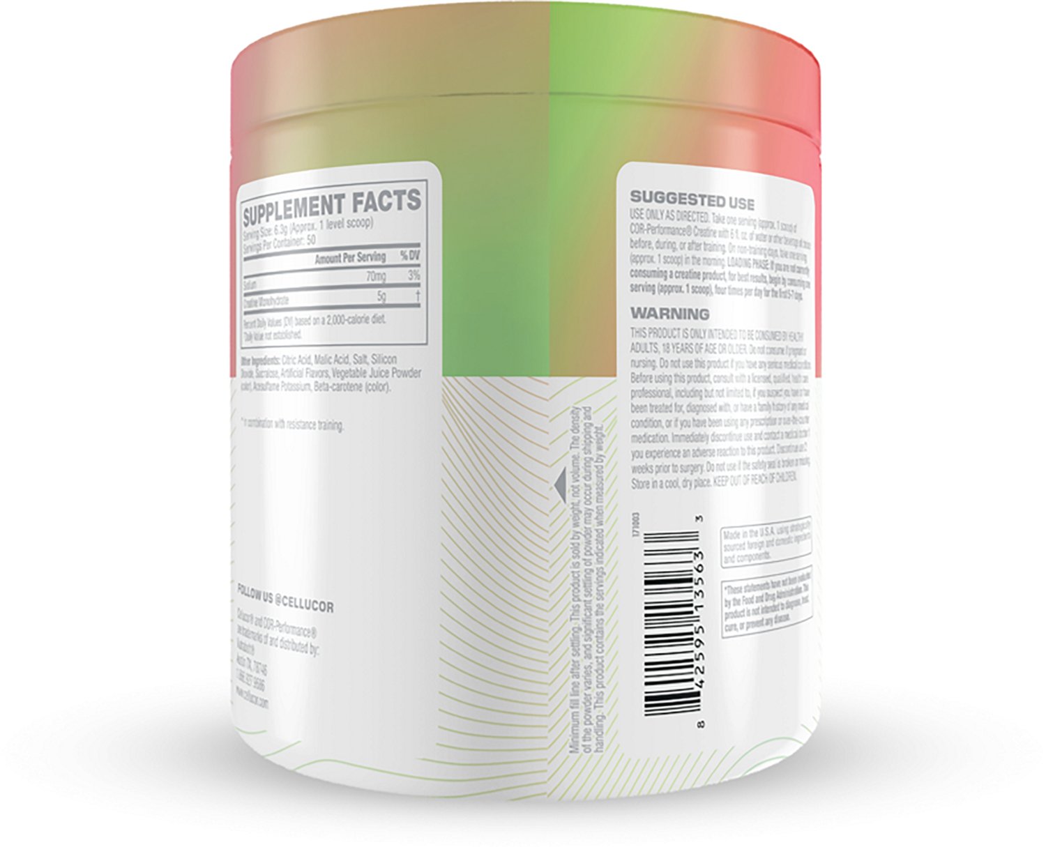 Cellucor Flavored COR-Performance Creatine Monohydrate Powder - view number 2