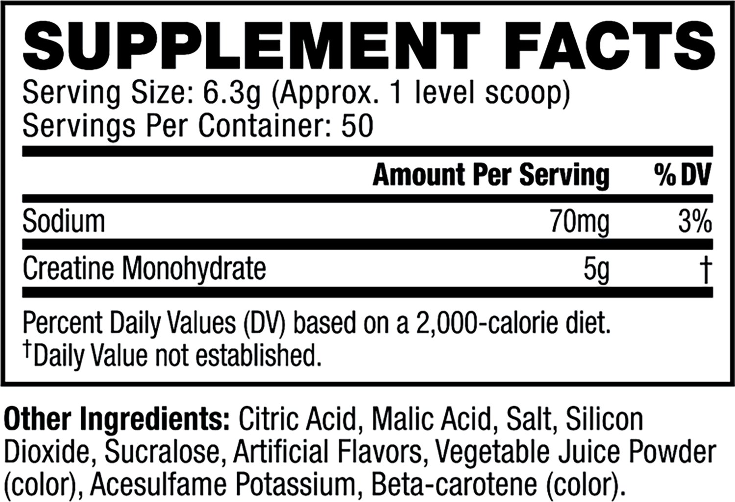 Cellucor Flavored COR-Performance Creatine Monohydrate Powder - view number 3