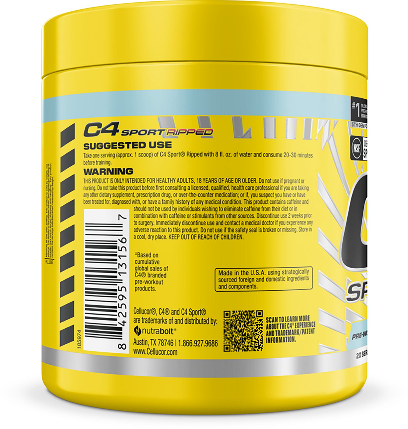 Cellucor C4 Sport Ripped Pre-Workout Supplement                                                                                  - view number 2