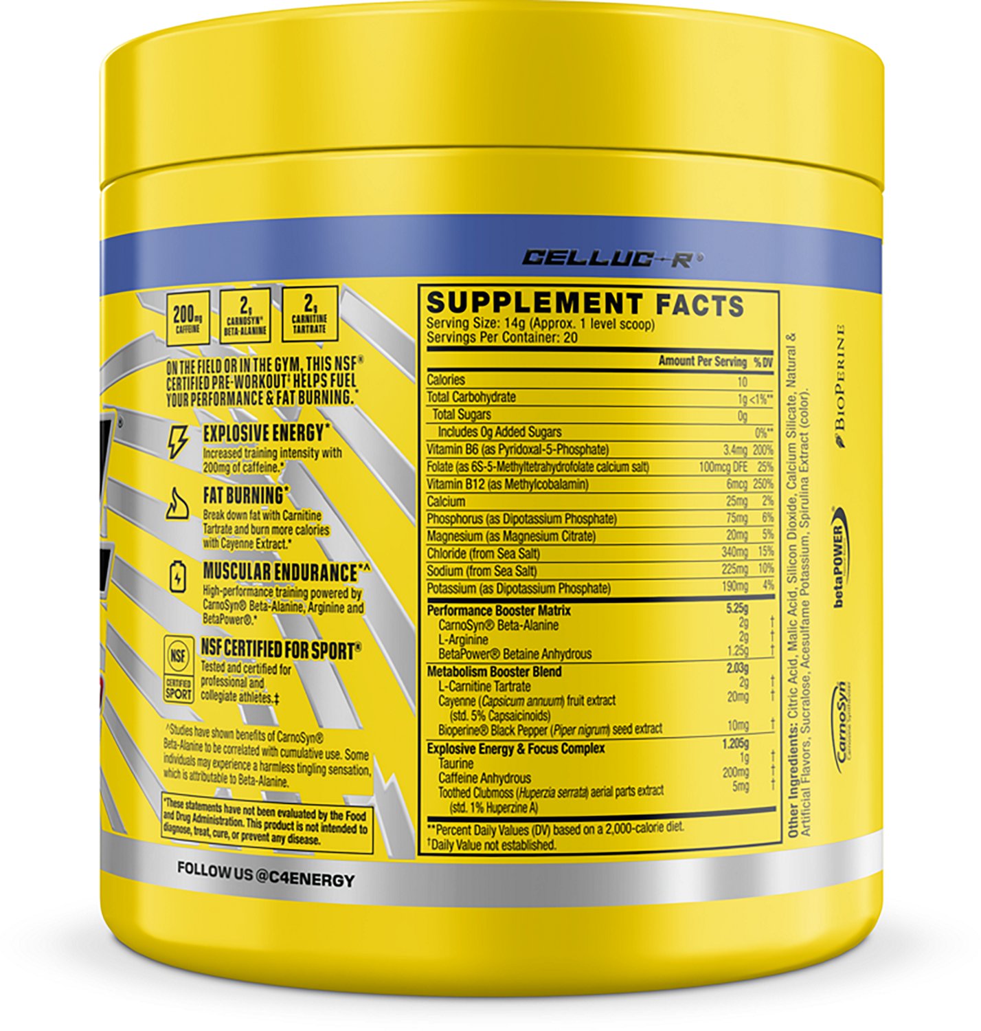 Cellucor C4 Sport Ripped Pre-Workout Supplement                                                                                  - view number 3