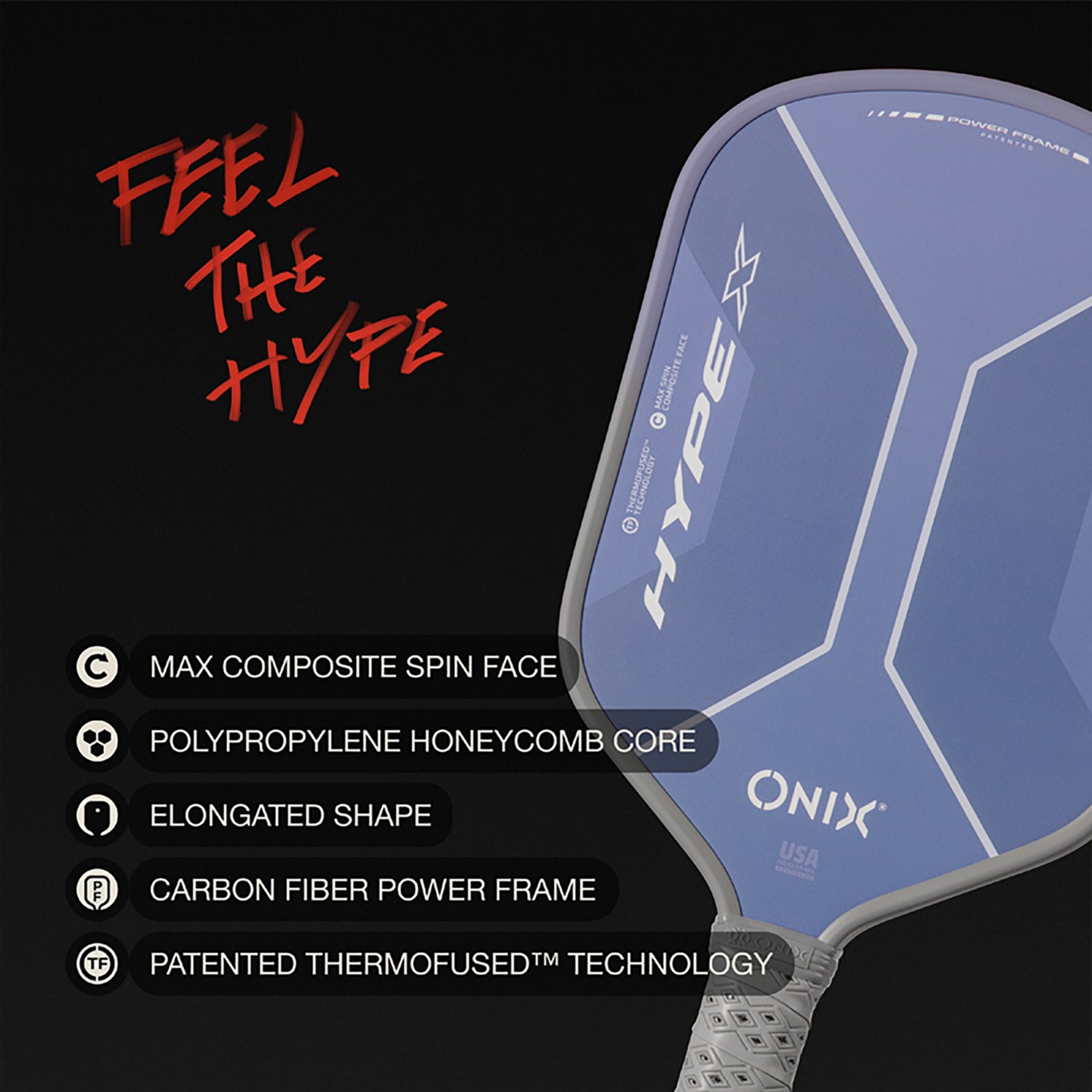 Onix HYPE X Pickleball Paddle - view number 5