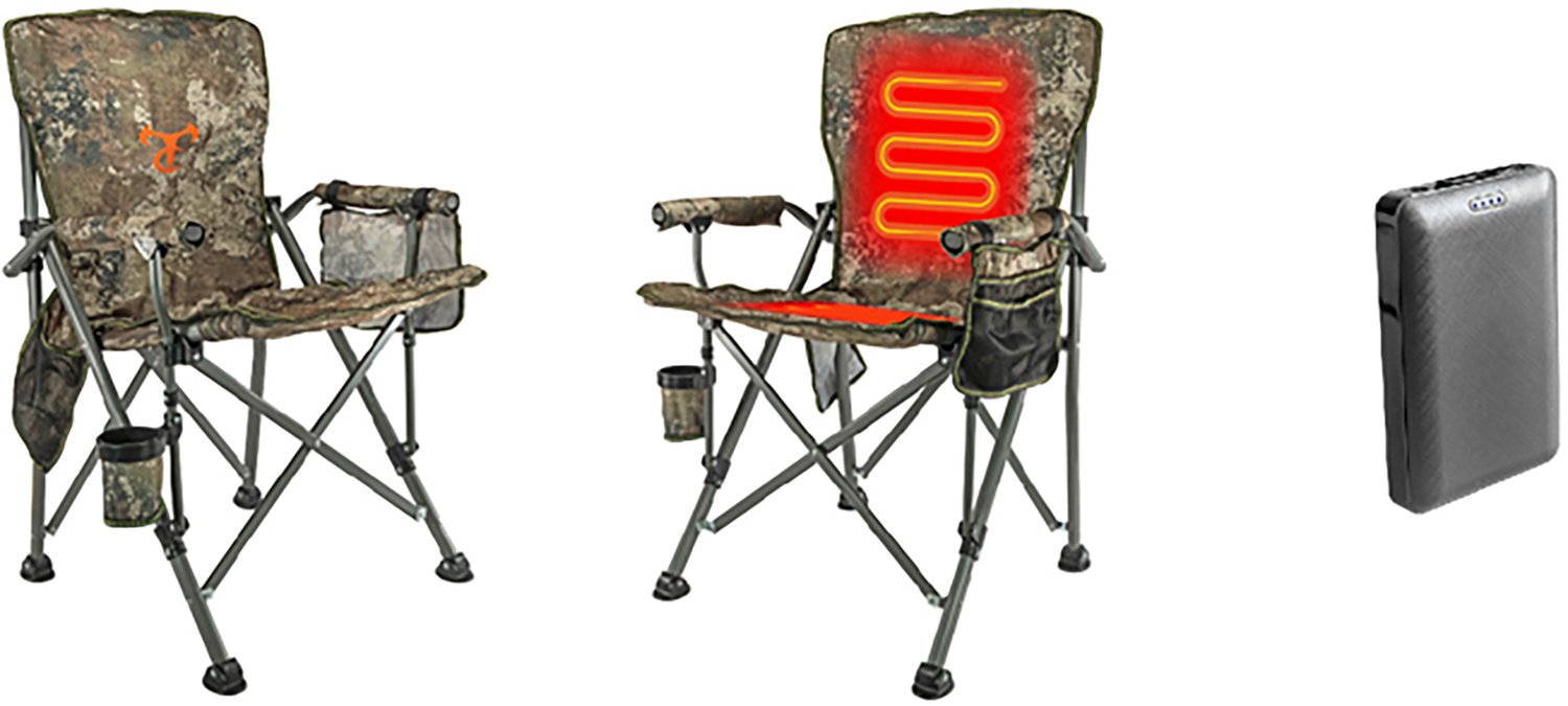 Uncanny Brands True Timber Strata Heated Chair - view number 2