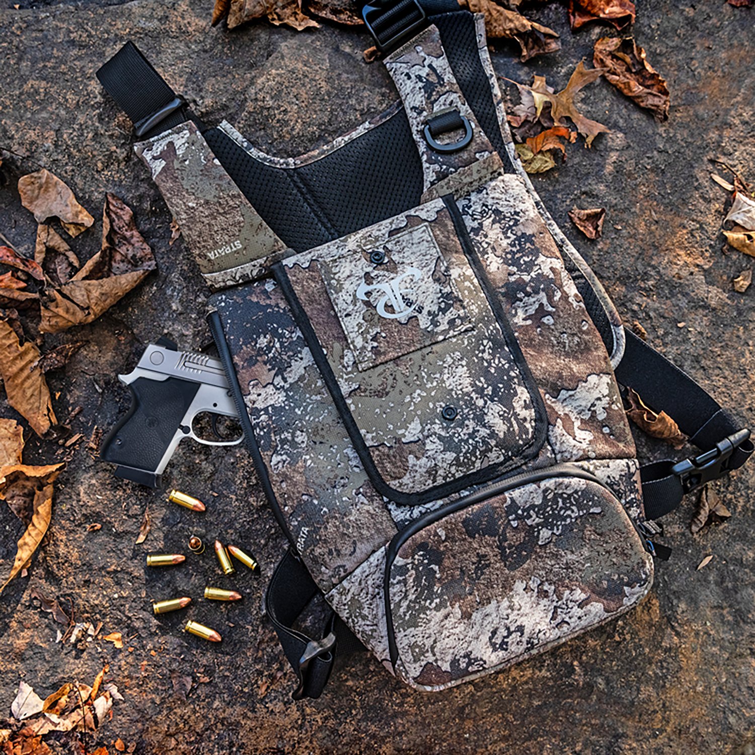 Uncanny Brands True Timber Strata L/XL Chestpack - view number 7