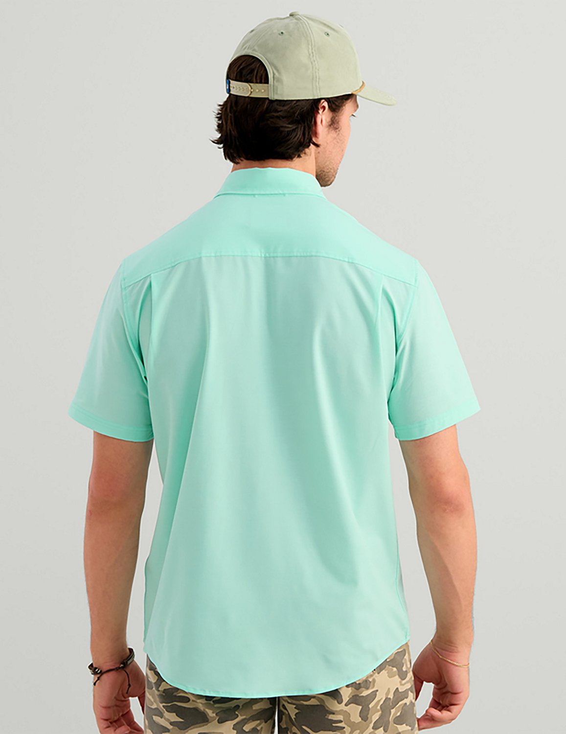 Huk Men's Kona Solid Button-Down Shirt - view number 2