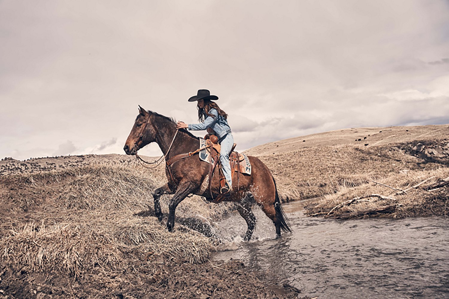 Wrangler Women's Western Unlined Denim Jacket - view number 6