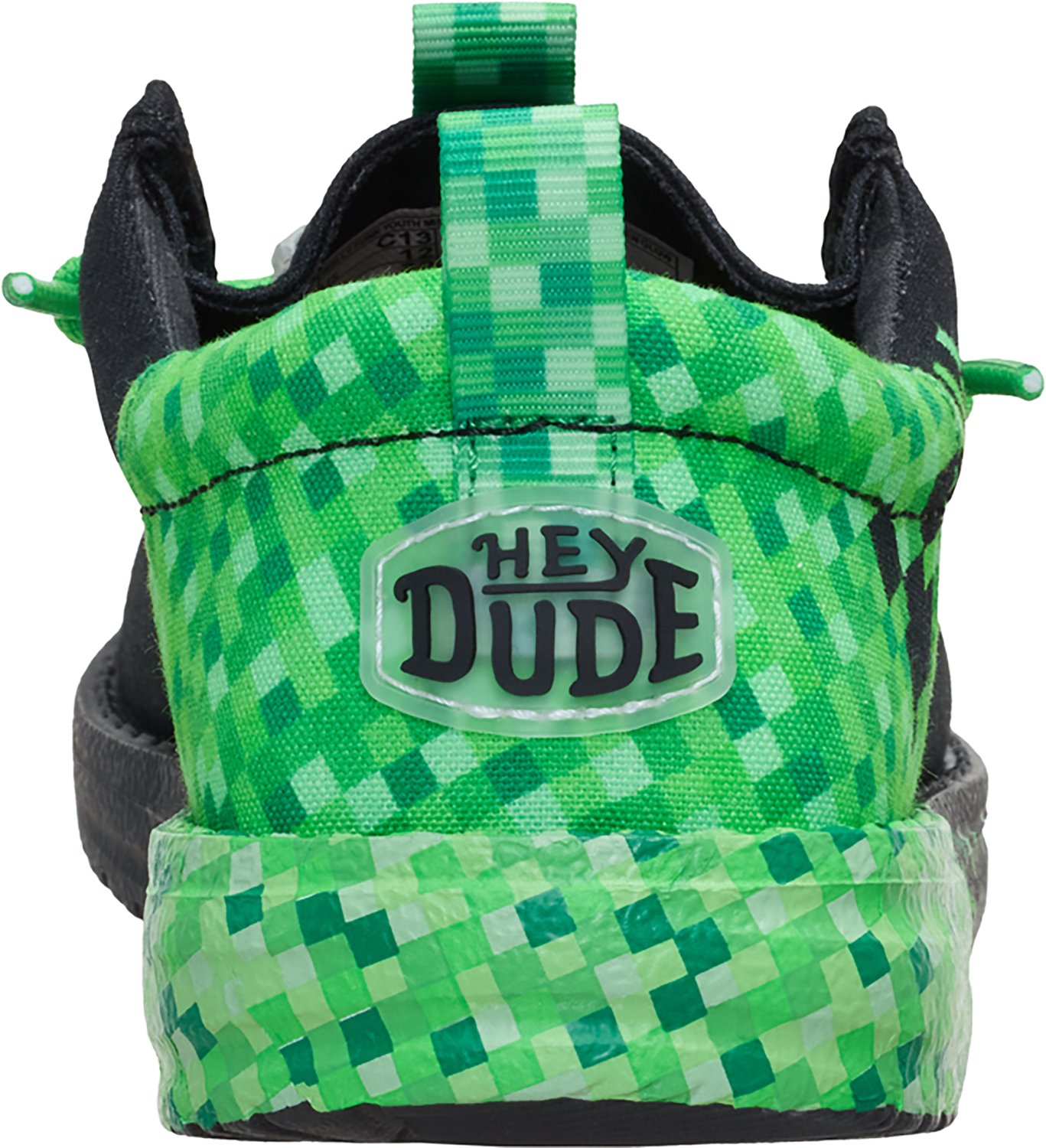 HEYDUDE Kids' Wally Minecraft Creeper Shoes - view number 4