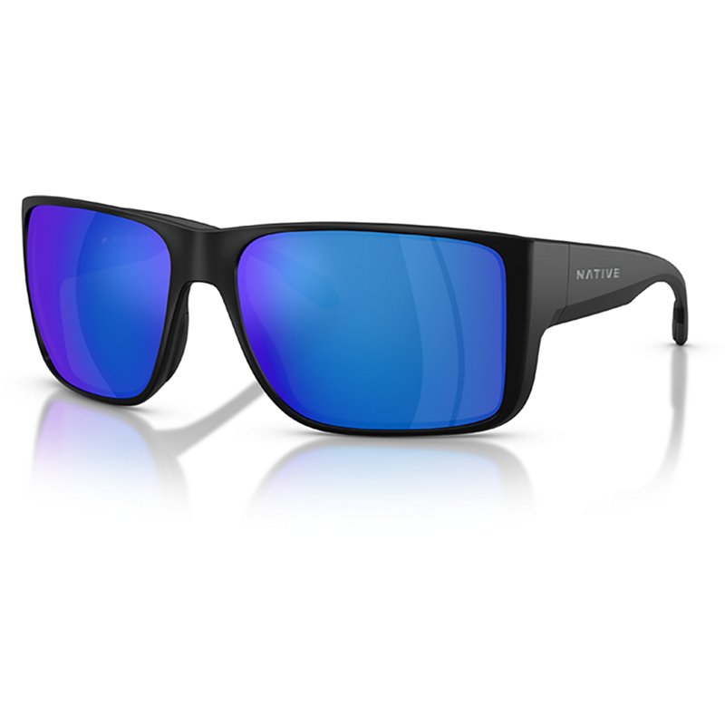 Native Men's Badlands Xl Polarized Sunglasses, XD9049 - Matte Black