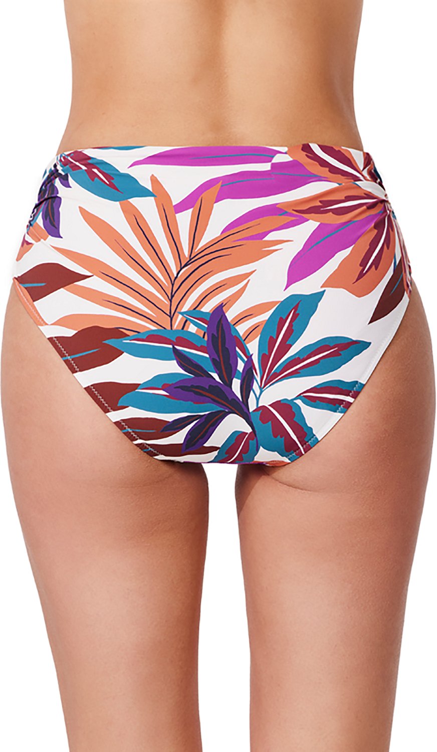 Gottex Women's Plantopia Shirred High Waist Swim Bottoms - view number 2