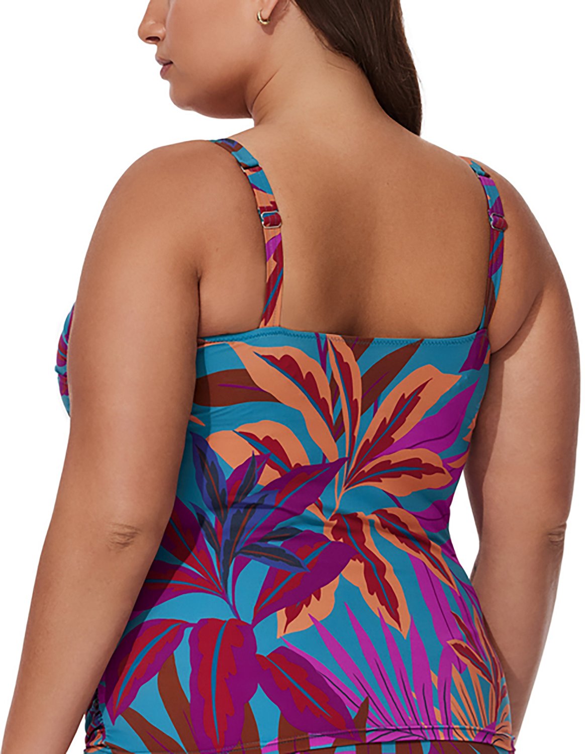 Gottex Women's Plantopia Plus Size Tankini Top - view number 2