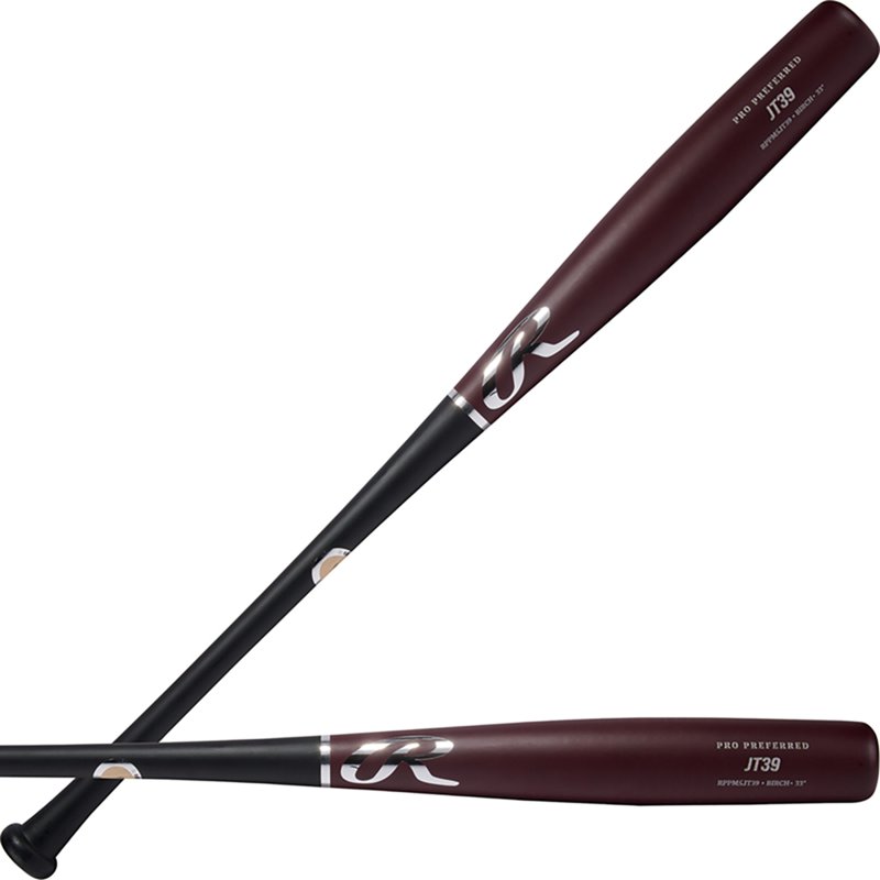 Rawlings Torpedo JT39 Pro Preferred Birch Wood Bat, Men's