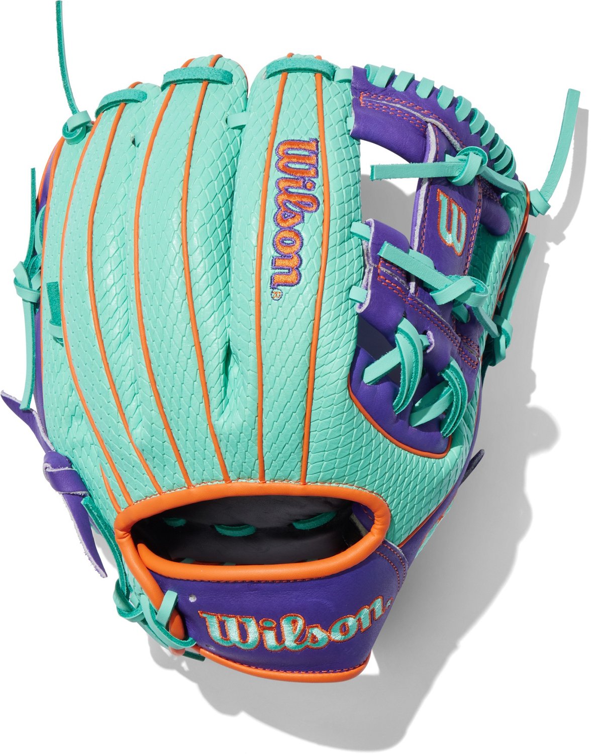 Wilson 11.5 in Adult A1000 1786 Super SnakeSkin Fielding Baseball Glove - view number 2