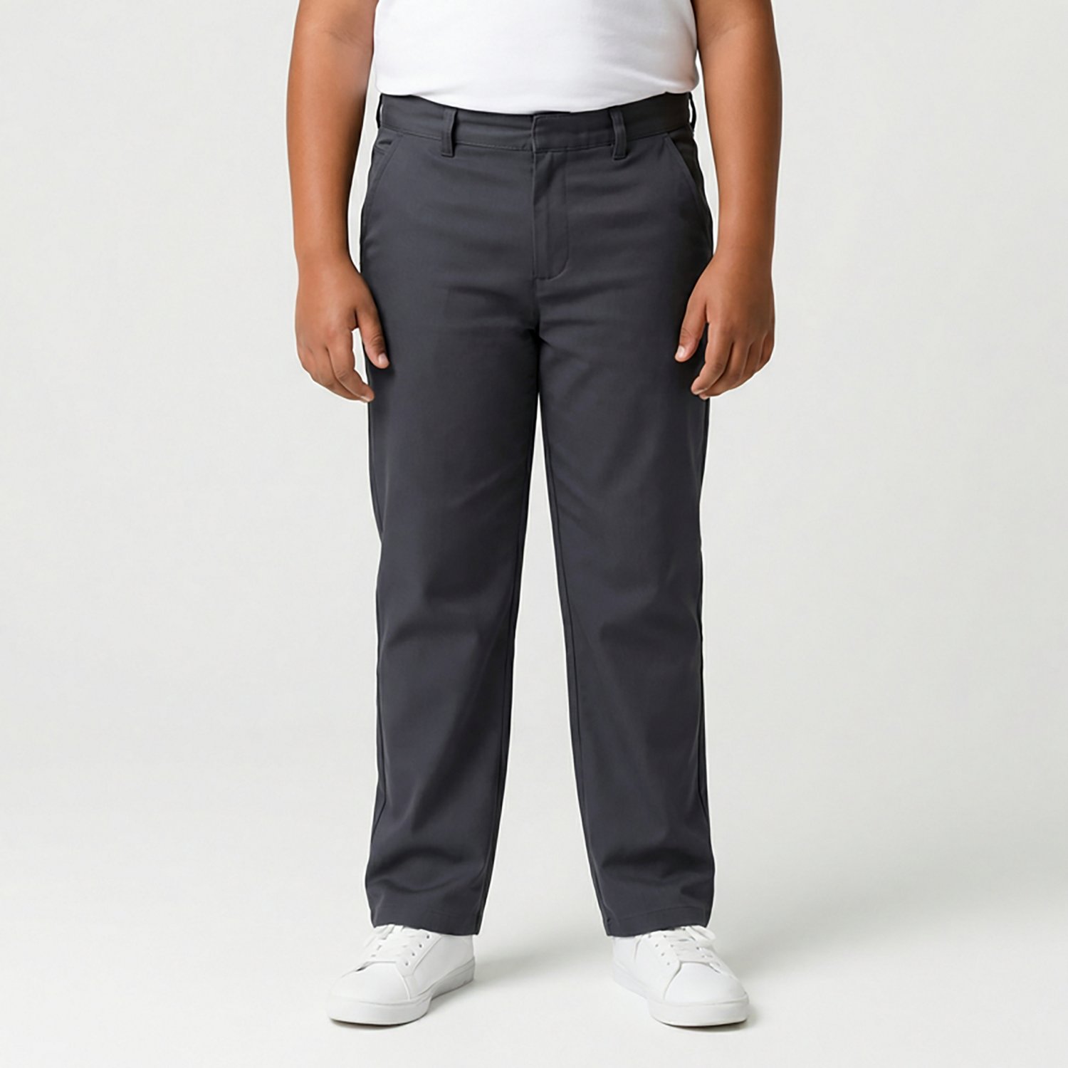 French Toast Extended Sizing Boys' Adjustable Waist Double Knee Pants - view number 2