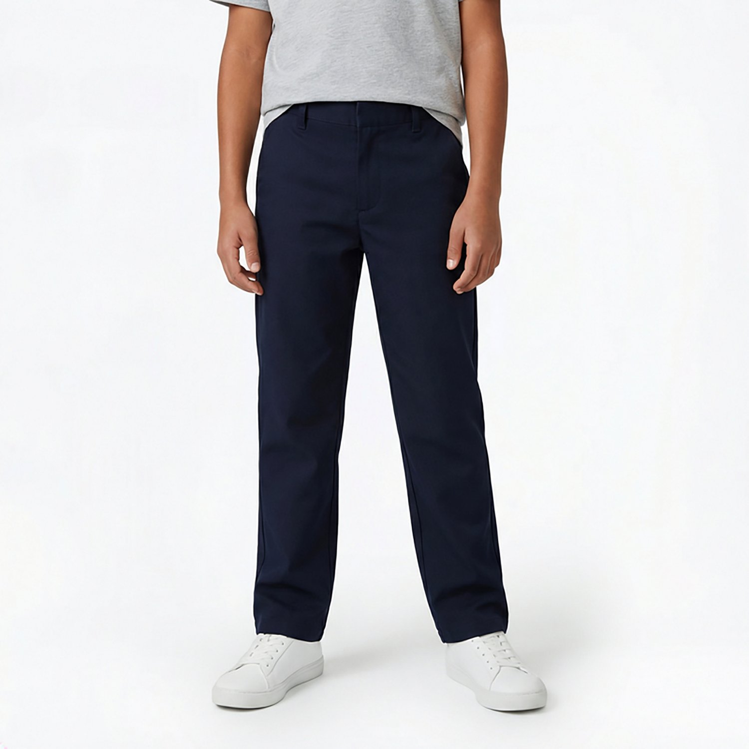 French Toast Extended Sizing Boys' Adjustable Waist Double Knee Pants - view number 2