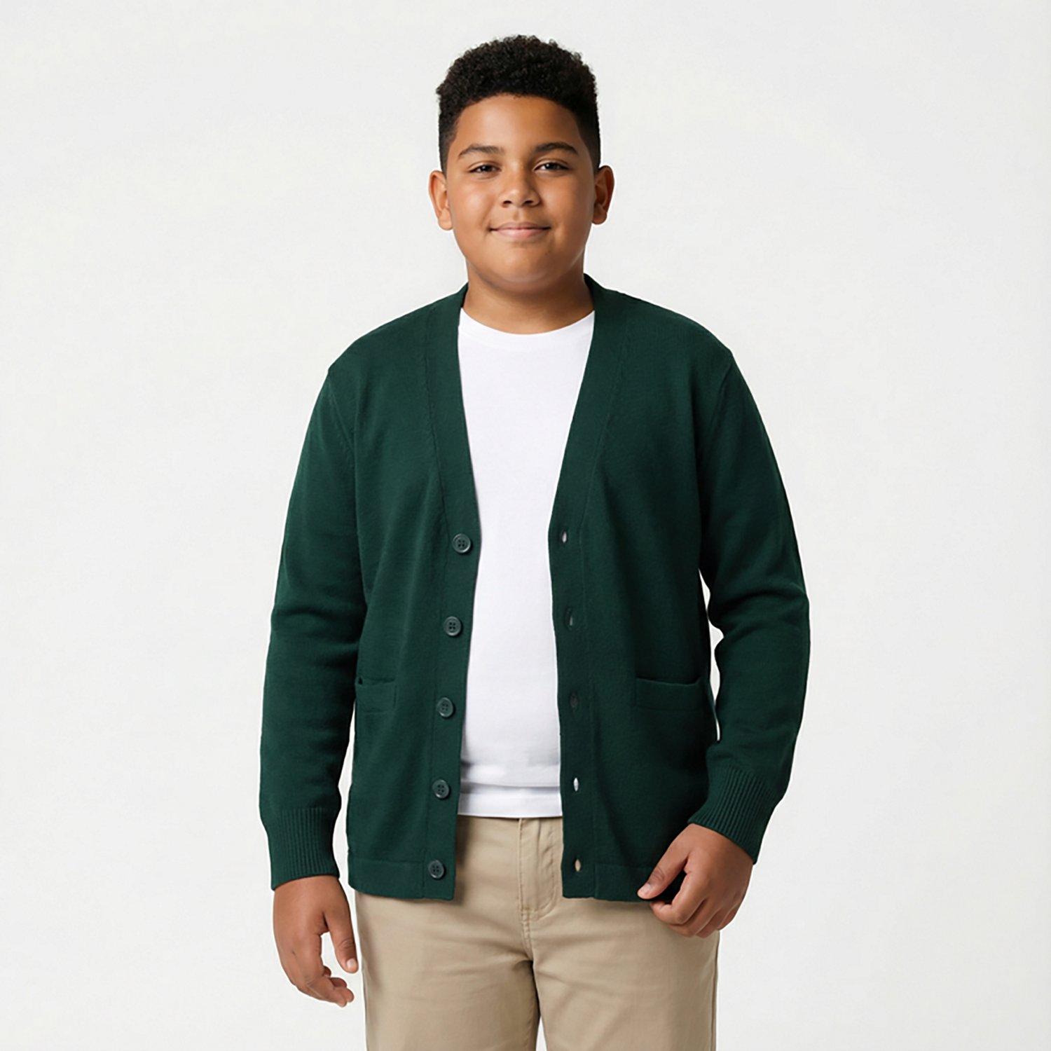 French Toast Boys' Antipill Cardigan