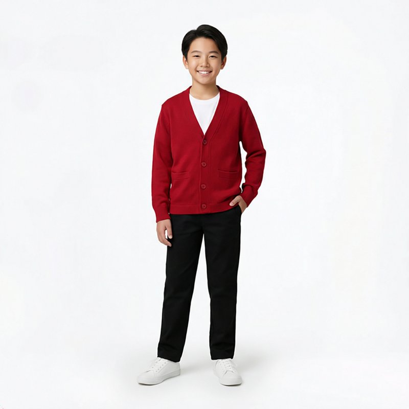 French Toast Boys' Antipill Cardigan