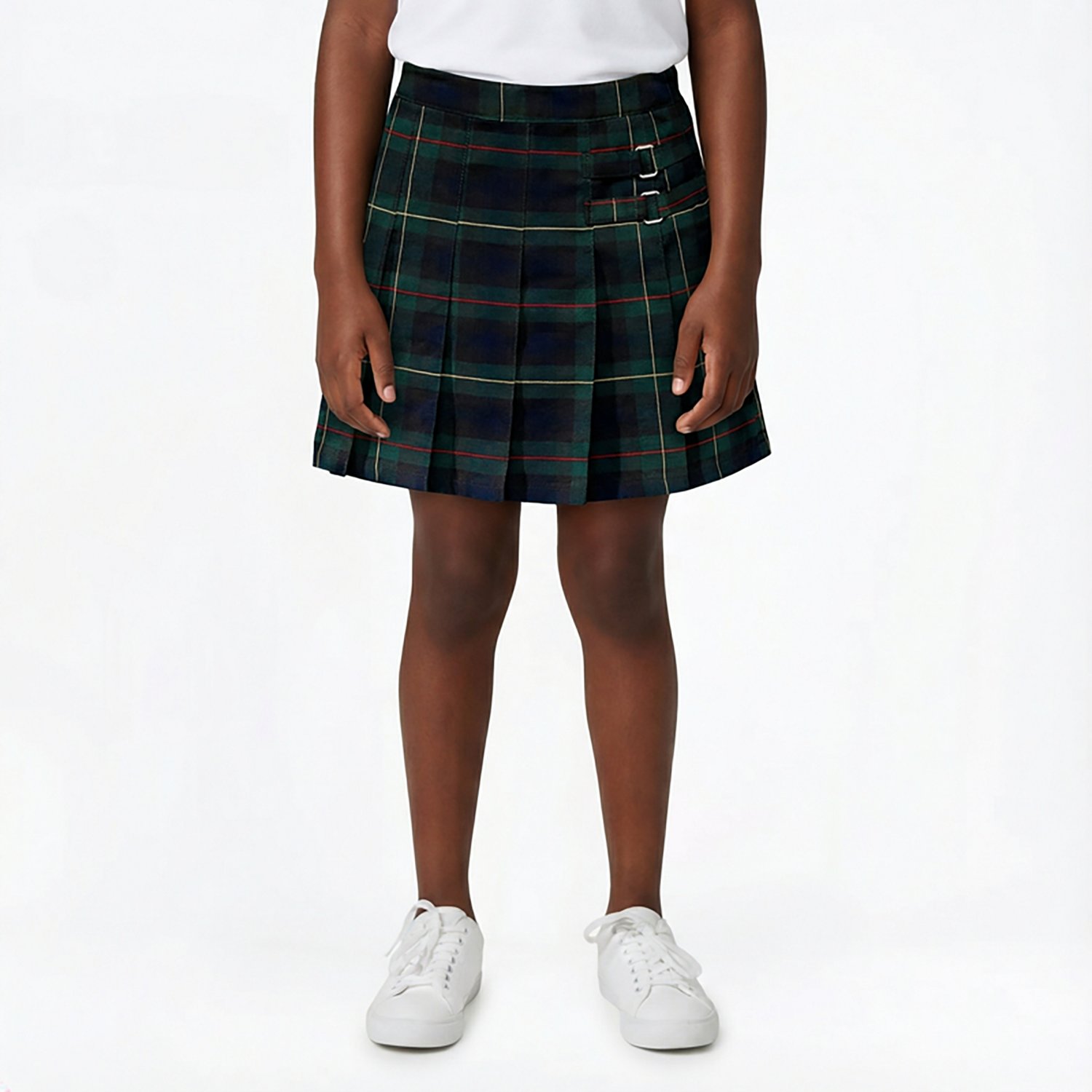 French Toast Girls' Plaid 2-Tab Scooter Skirt                                                                                    - view number 2