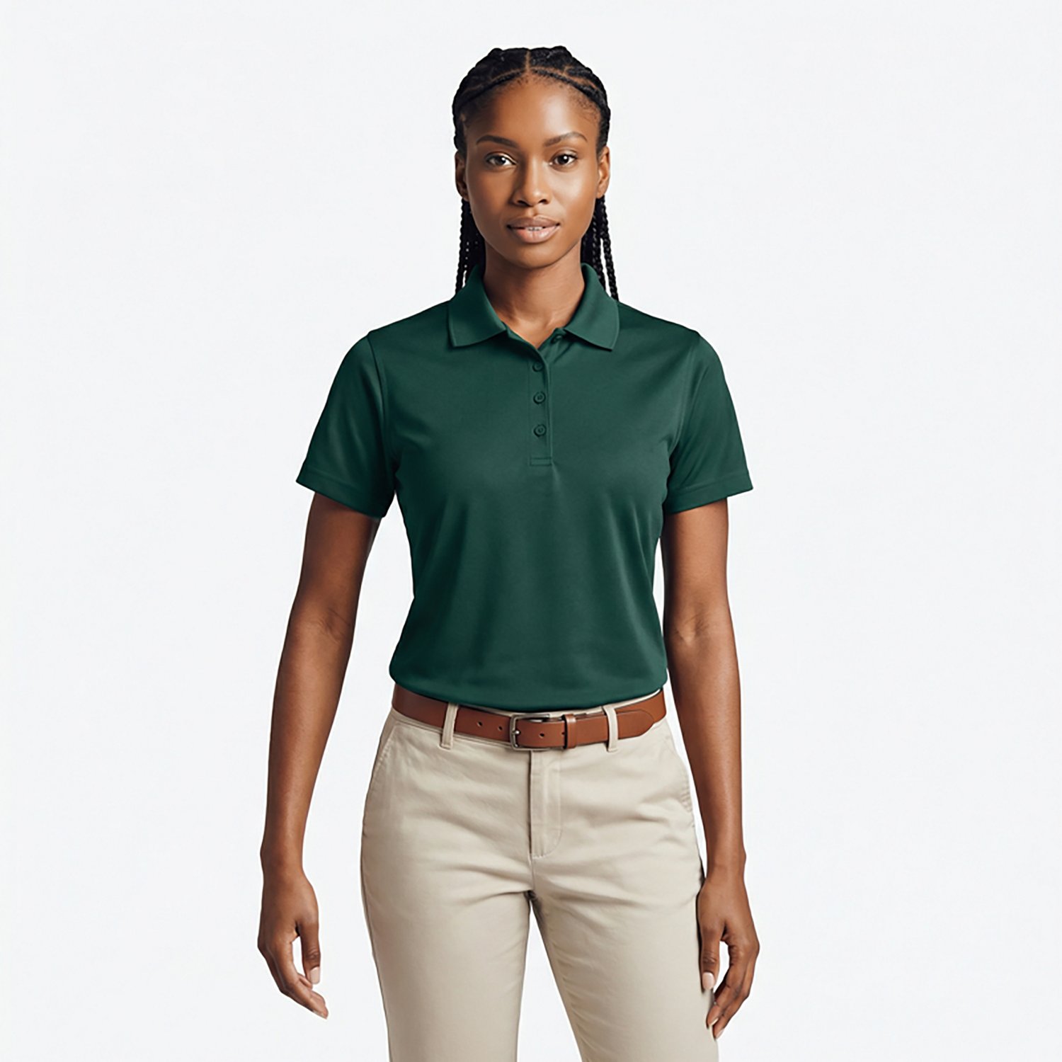 Red Kap Women's Short Sleeve Performance Knit Work Polo Shirt
