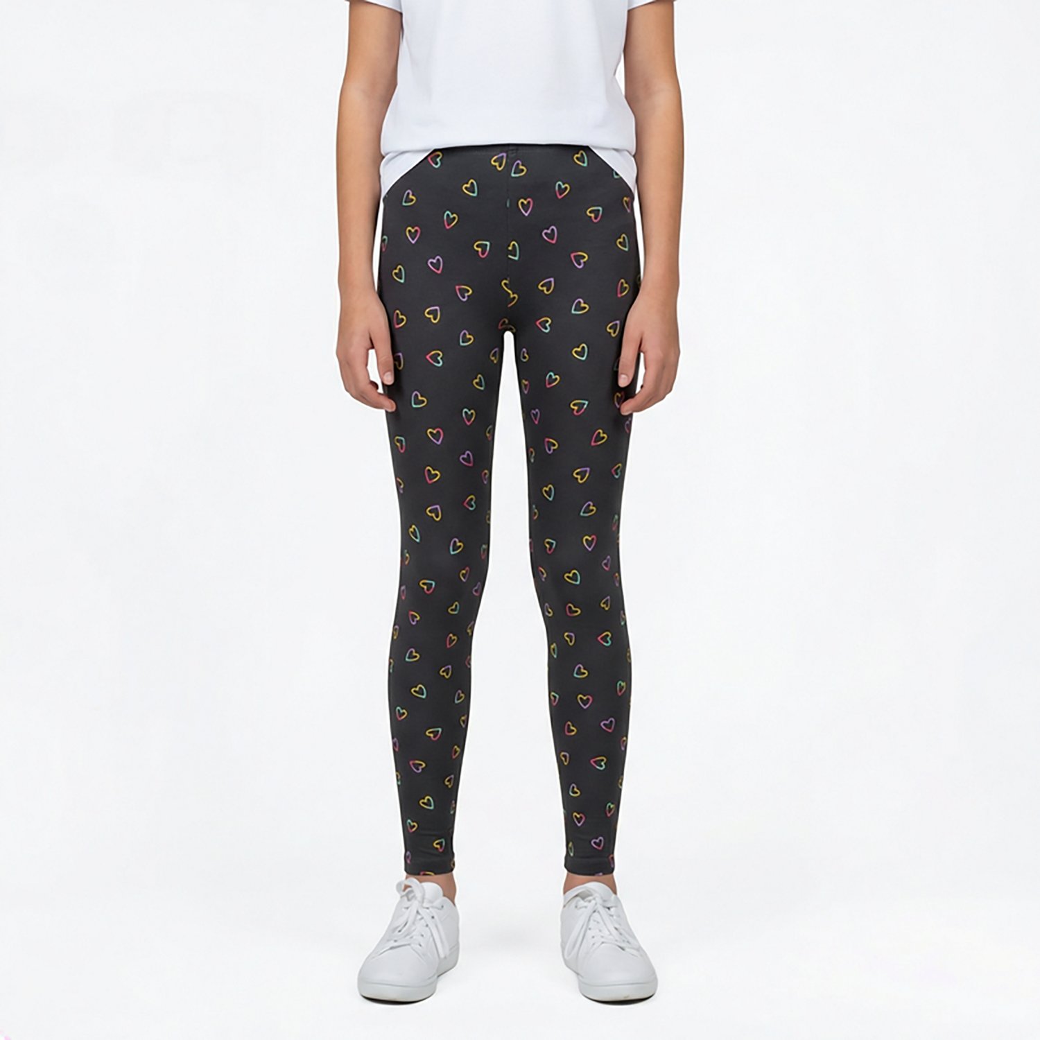 BCG Girls' Athletic Printed Cotton Leggings - view number 2