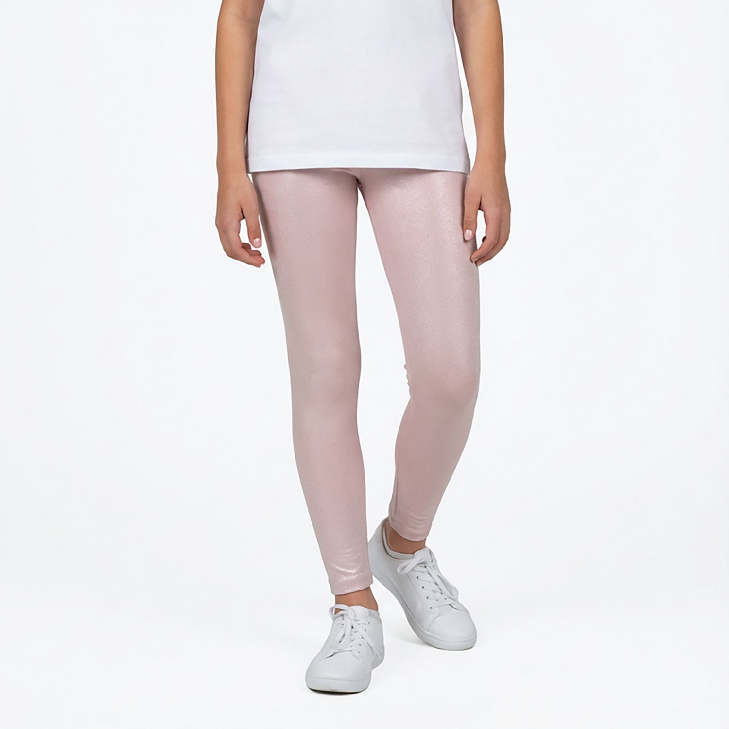 BCG Girls' Athletic Solid Cotton Leggings - view number 2