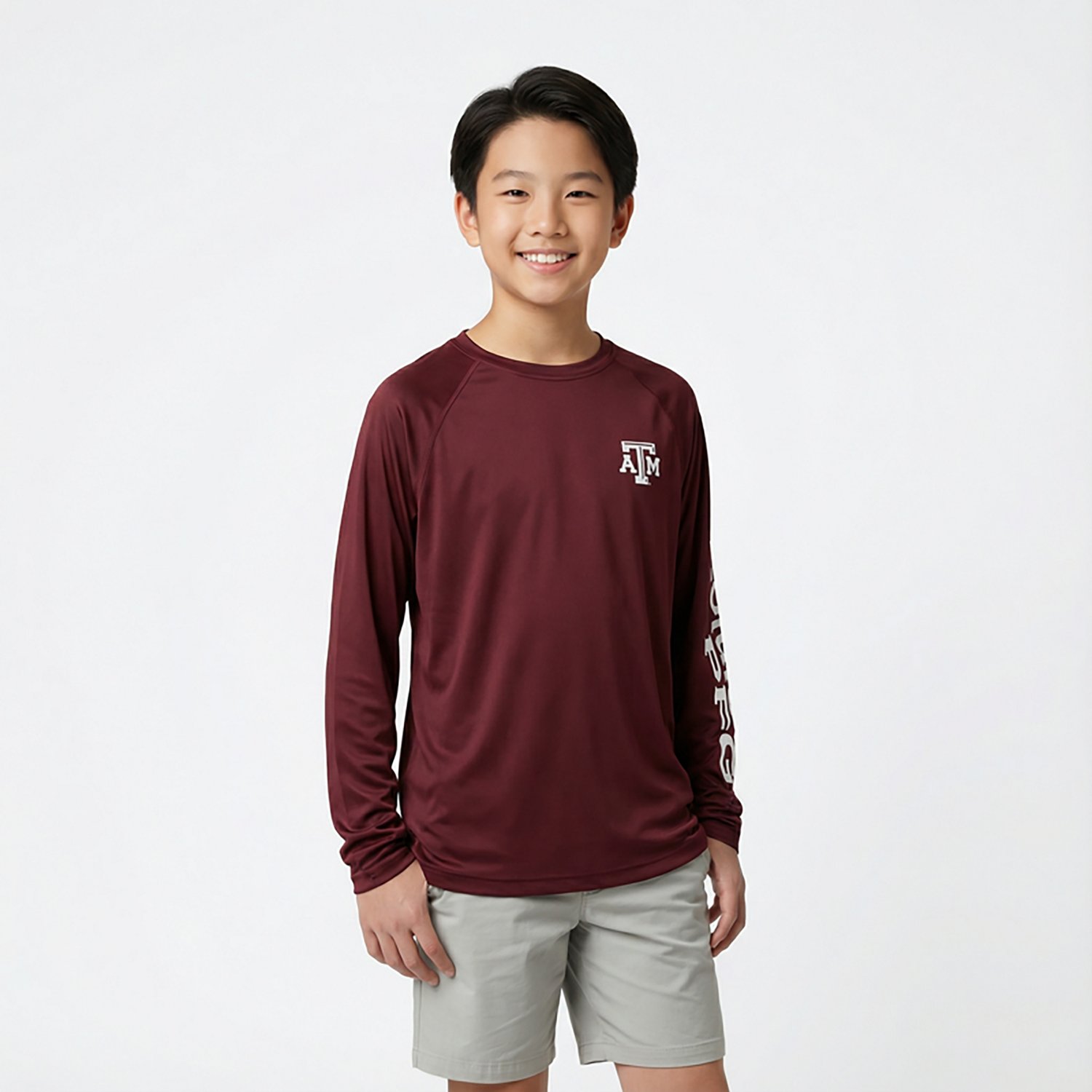 Columbia Sportswear Men's Texas A&M University Terminal Tackle Shirt - view number 7