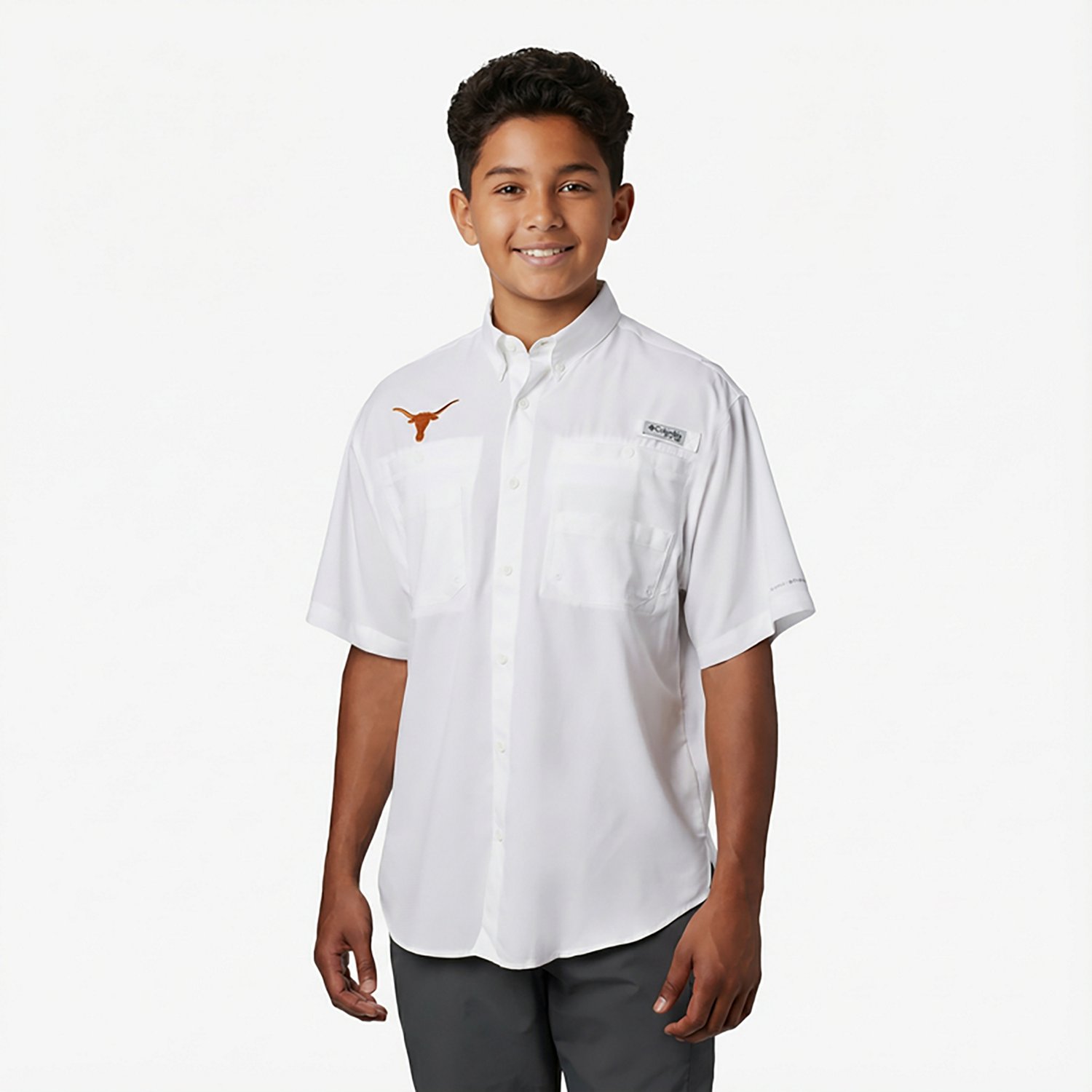 Columbia Sportswear Men's University of Texas Tamiami Button-Down Shirt                                                          - view number 6