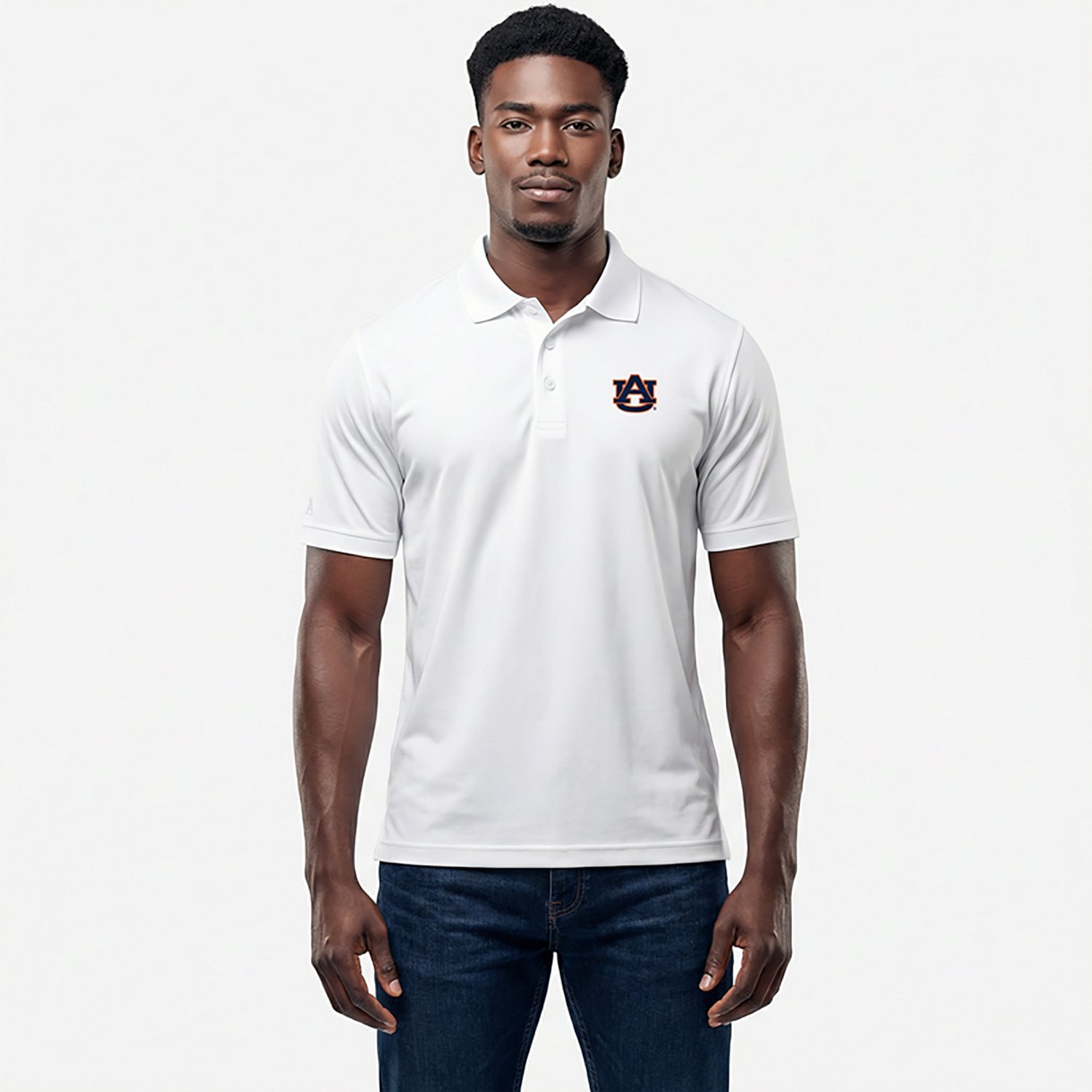 Antigua Men's Auburn University Legacy Pique Polo Shirt                                                                          - view number 2